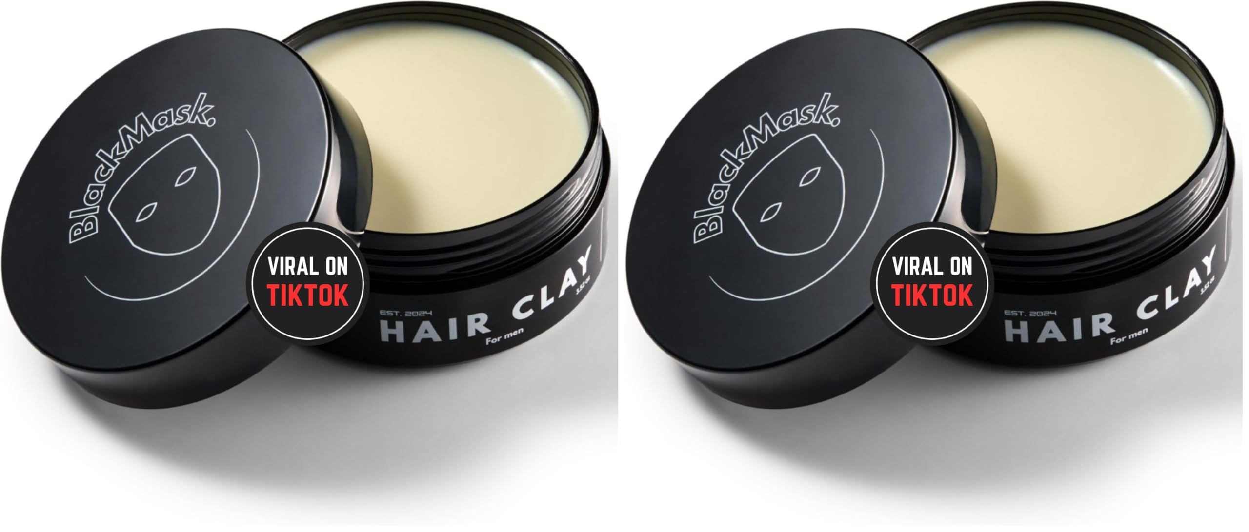 BlackMask Hair Clay for Men   Matte Finish with Strong Hold, Hair Styl - View 2