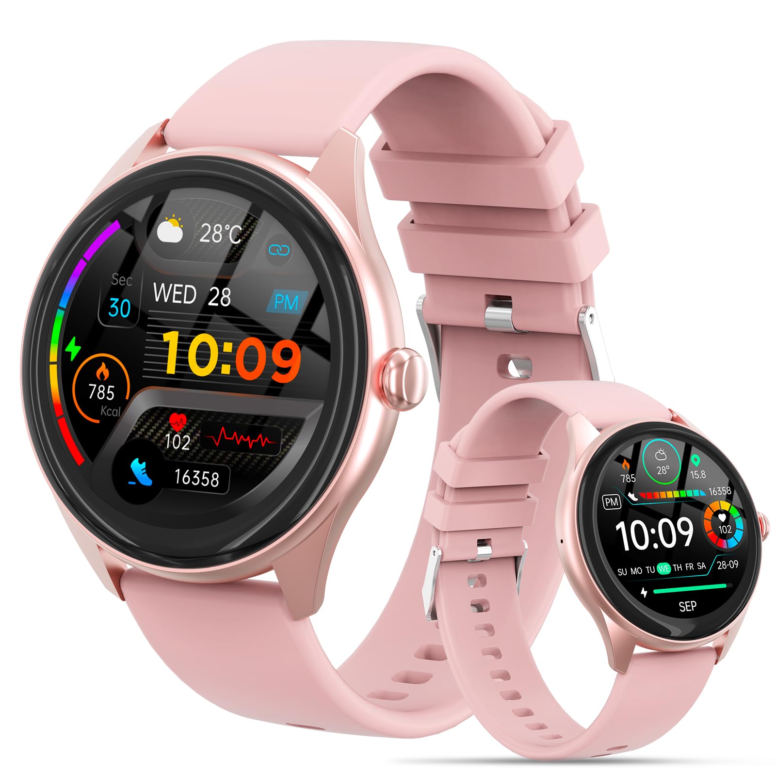 DIVOAZBVO Smart Watch for Men, 1.39" HD Touchscreen Smartwatch with 12 - View 8