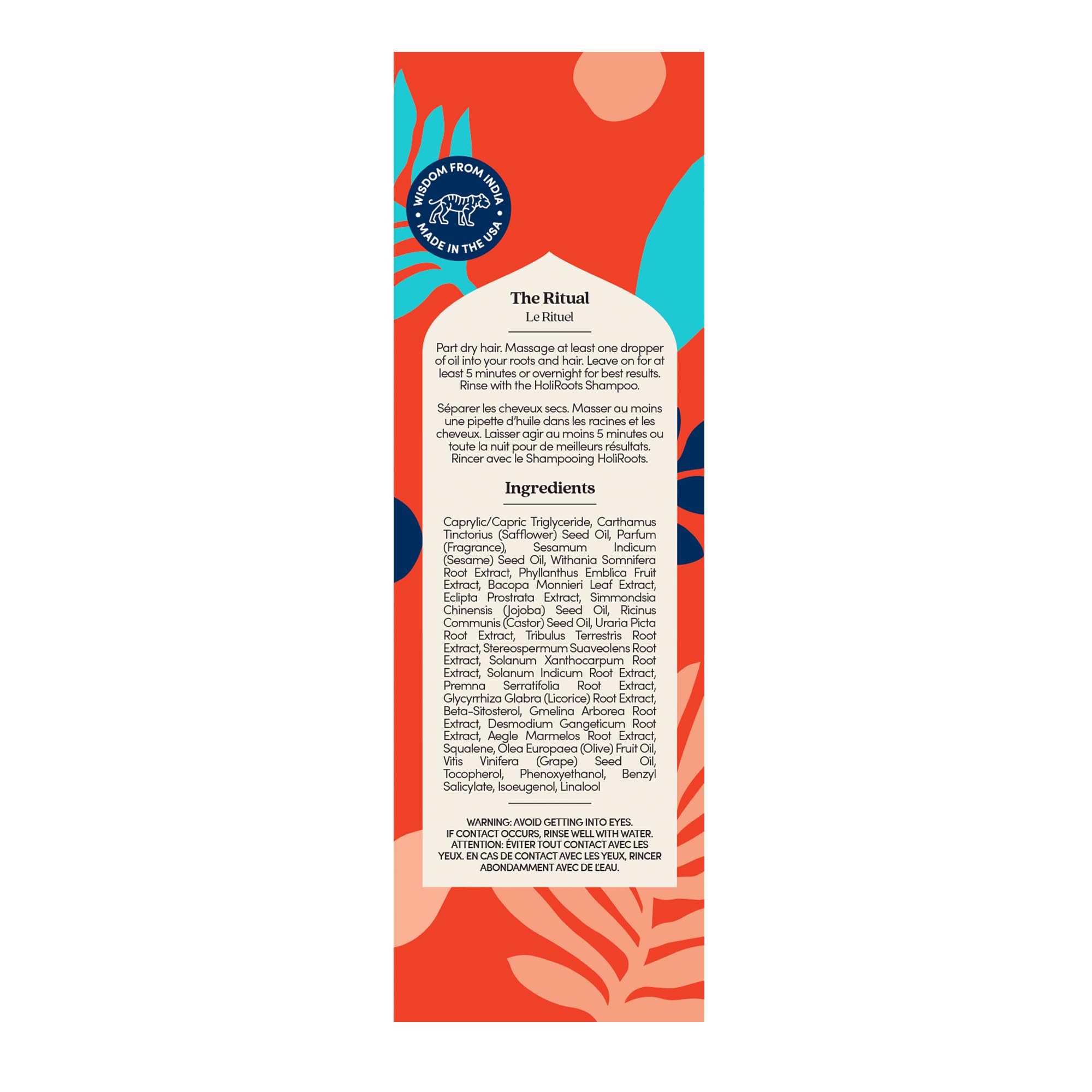 Fable & Mane Fable and Mane Hair Oil - HoliRoots Strengthening Serum for Dama - Fable & Mane Official Product View 10