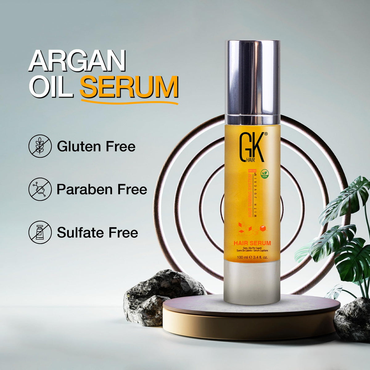 GK HAIR Oil Argan Oil Hair Serum For Frizzy And Damaged Hair - GK HAIR Official Imagery - 7