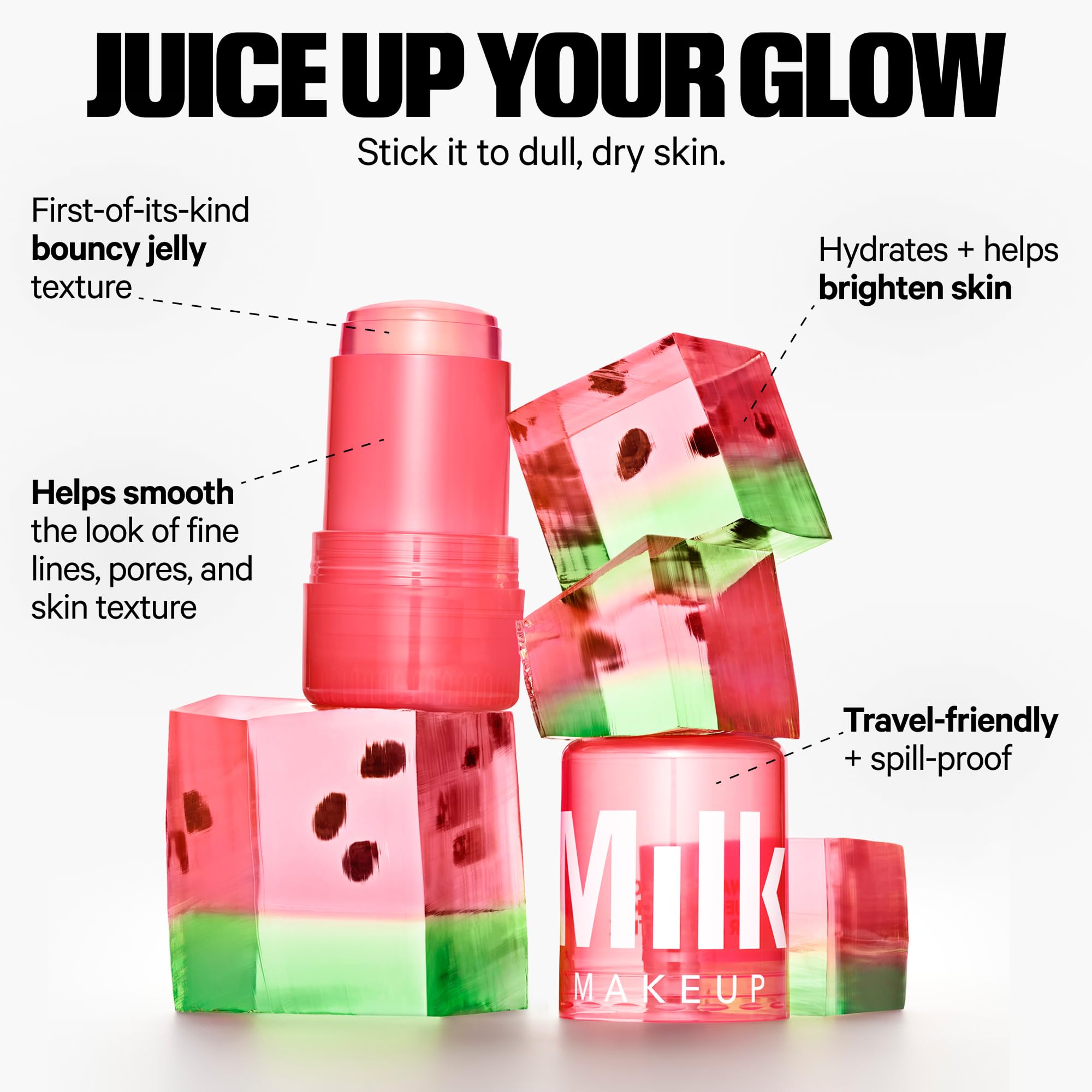 Elefair Tech Milk Makeup Skincare Jelly Gift Set – Hydrating + Brightening Face - Elefair Tech Official Product View 5