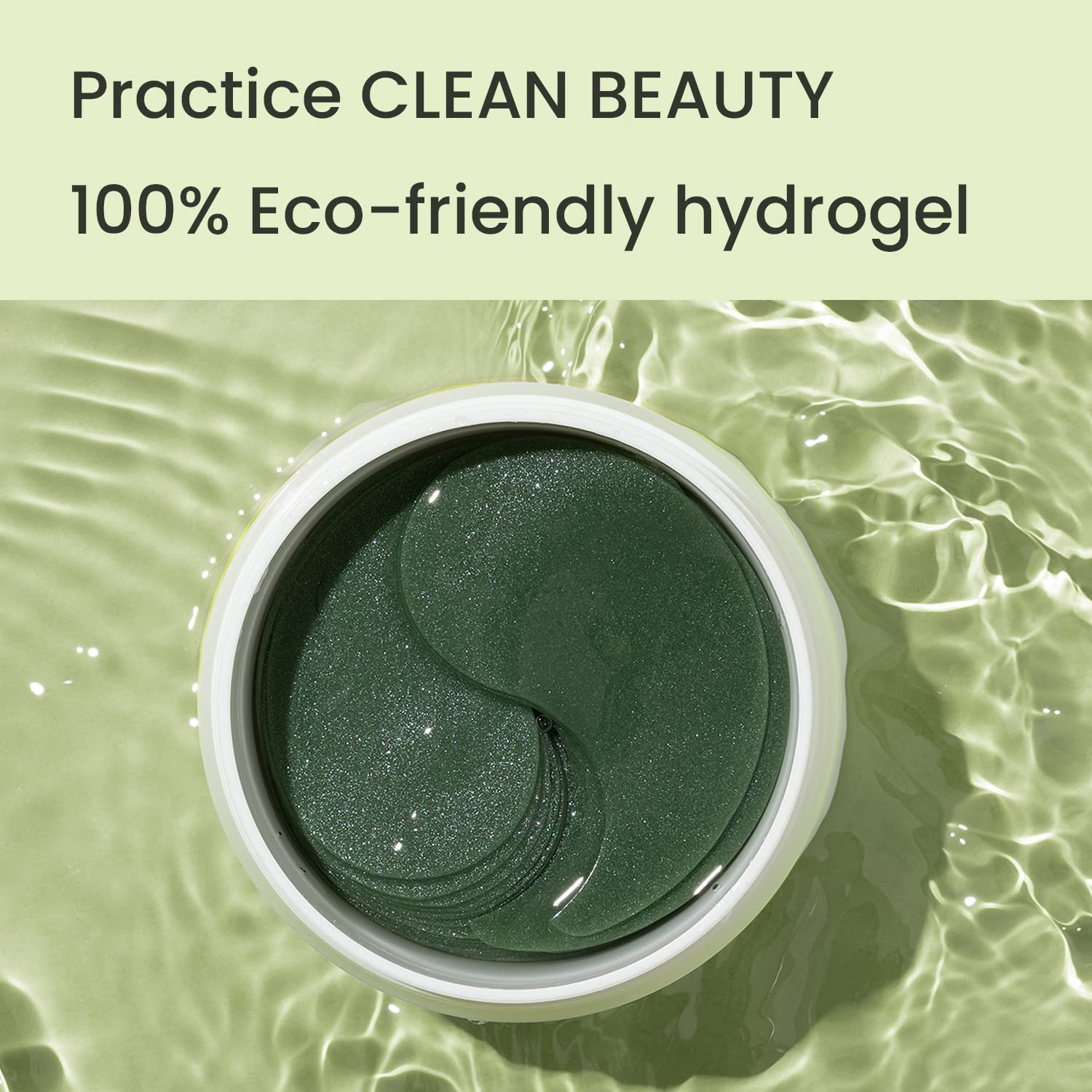 HEIMISH Matcha Biome Hydrogel Eye Patch - HEIMISH Official Product Imagery - 8