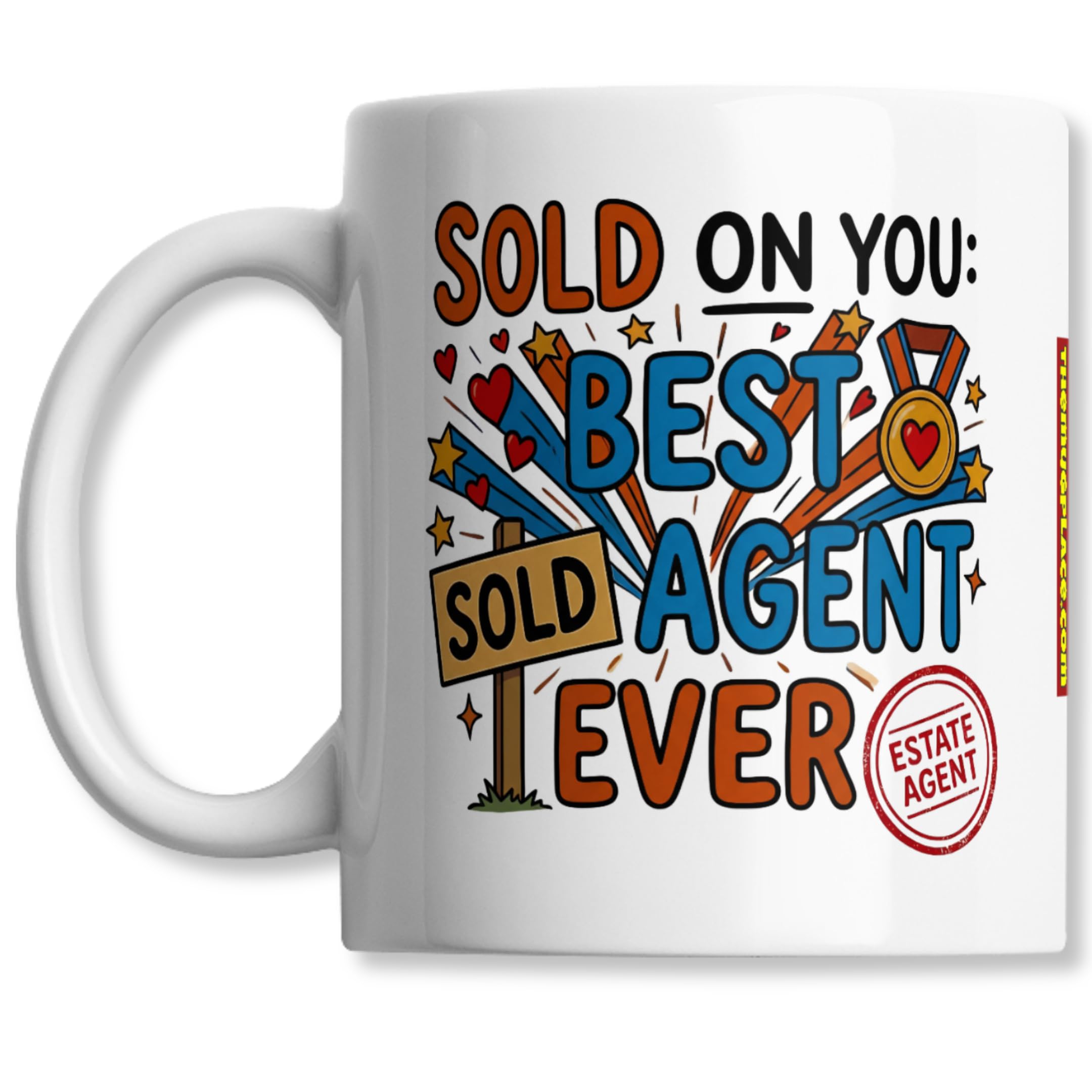 Best Price Best Agent Best Decision Mug - Estate Agent Reward - Product Imagery
