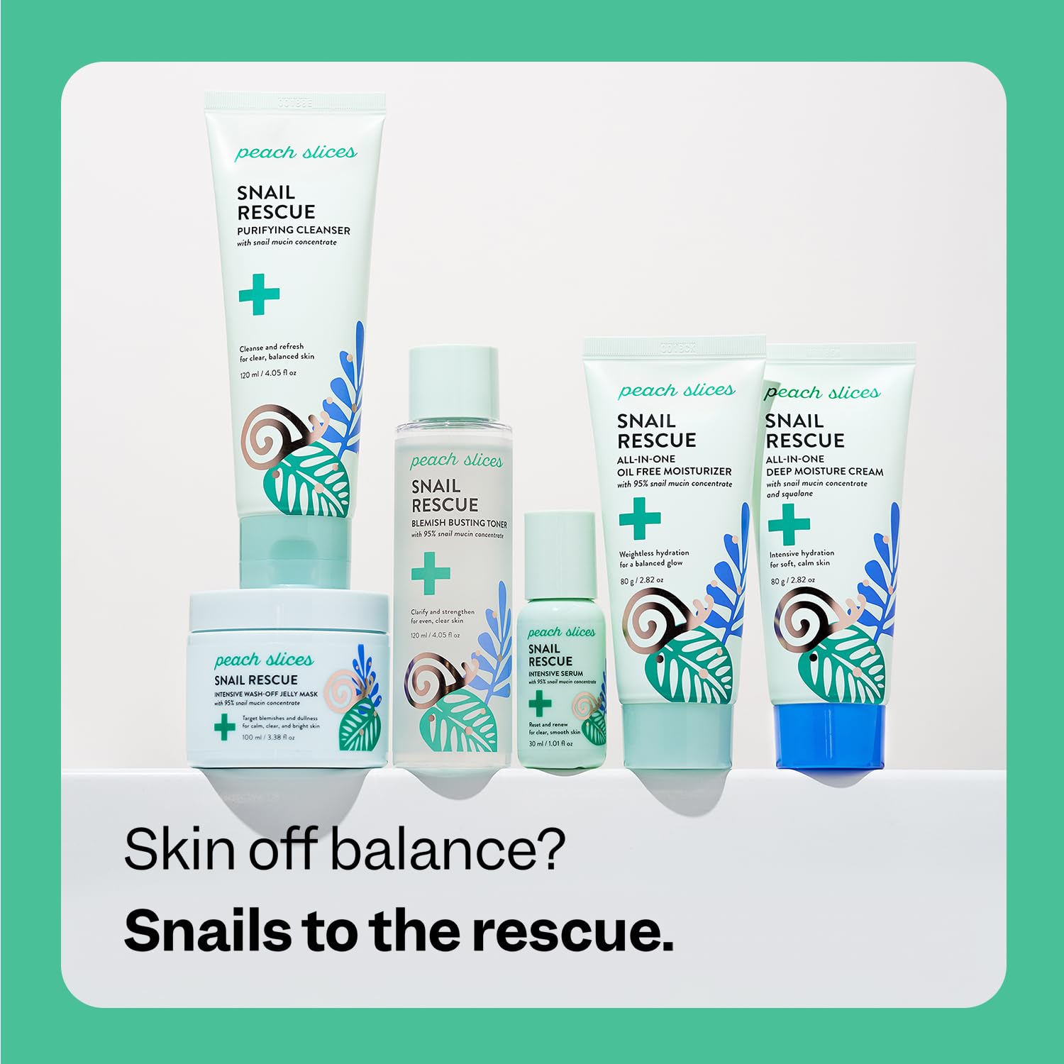 Peach Slices - Snail Rescue All One Deep Moisture Cre - Peach Slices Official Product View 8