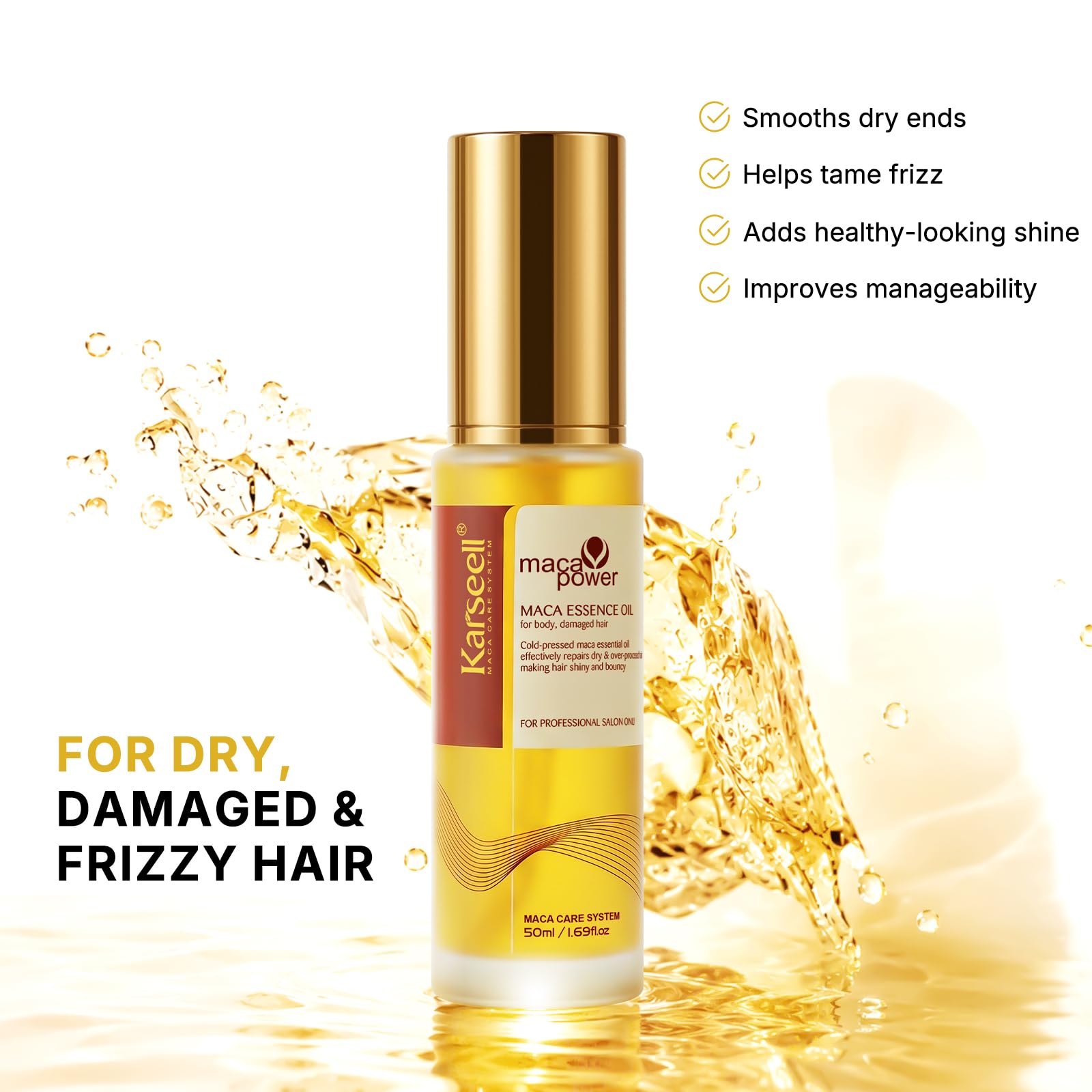 Karseell Moroccan Argan Oil 1.69 floz - Karseell Official Product View 4
