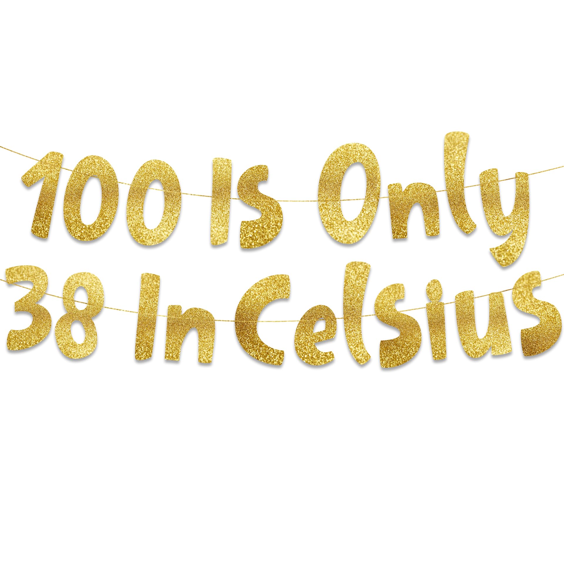 Sterling James Co. Pre-Strung 100 is Only 38 in Celsius Gold Glit - Sterling James Co. Official Product View 1