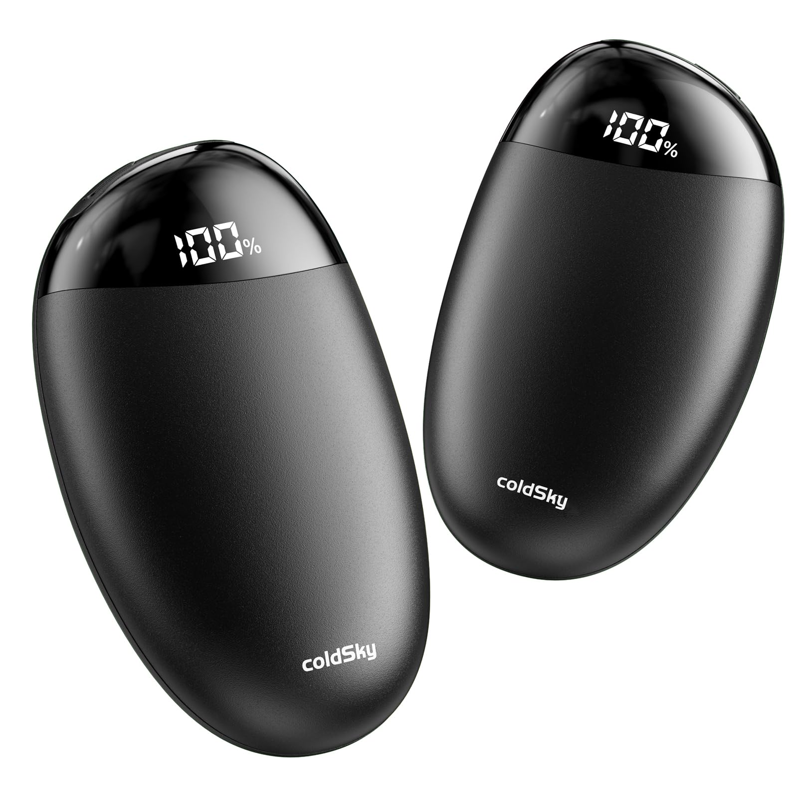coldSky Rechargeable Hand Warmers 2 Pack, Magnetic 2-in-1 Reusable Ele - View 1