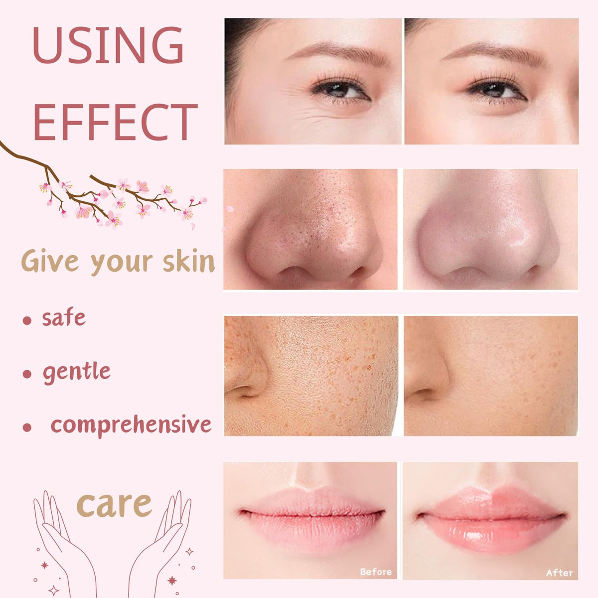 Japan Sakura Skin Care Set for Teen Girls - Evolvique Official Imagery - 7