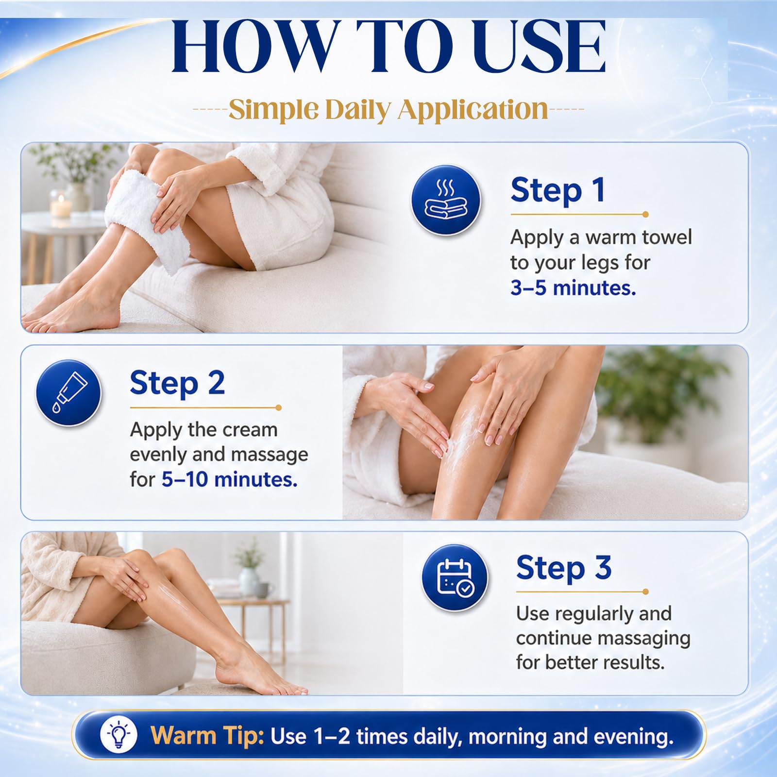 JOYAONE Varicose Veins Treatment for Legs, 150g Varicose Veins Cream for Spider Veins, Fast Absorbing Vein Ease Cream Improve Circulation for Tired, Heavy Legs, Relaxing Leg Cream Reduce Swelling