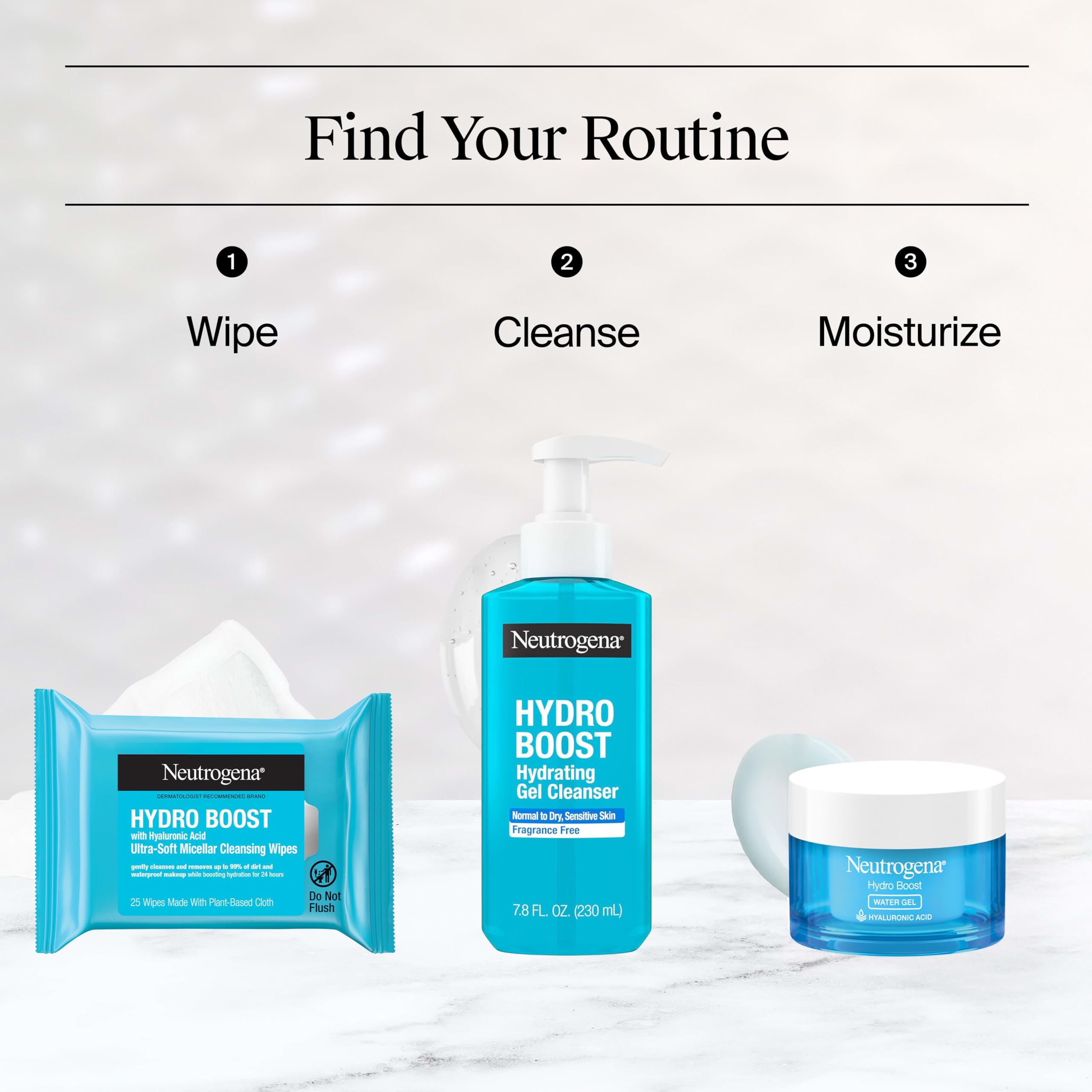 Elefair Tech Neutrogena Hydro Boost Cleansing Wipes Makeup Remover, 25 Ct - Elefair Tech Official Product View 7