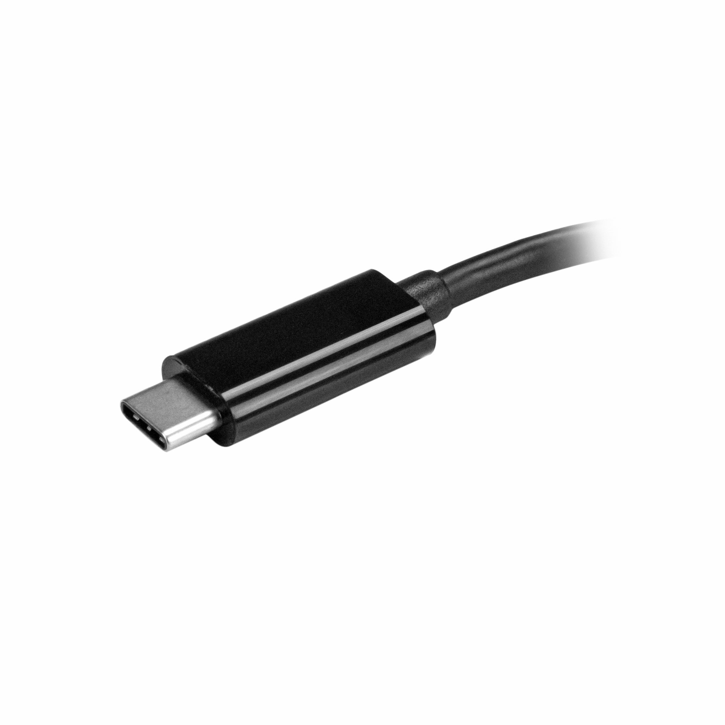 StarTech 4-Port USB-C Hub with 4x USB-A, USB 2.0 USB Powered (ST4200MINIC)