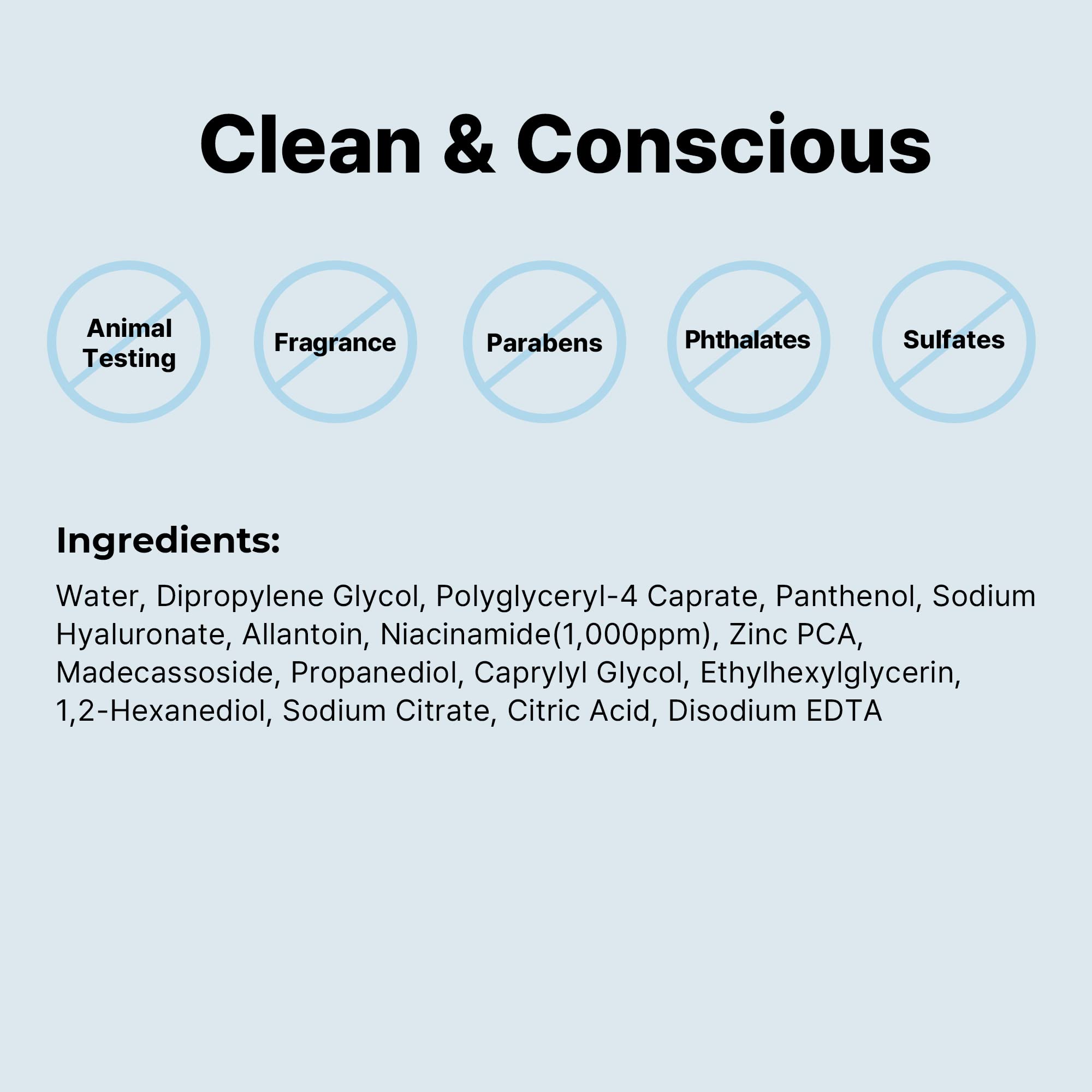 COSRX Low pH Niacinamide Cleansing Water for Sensitive Skin, - COSRX