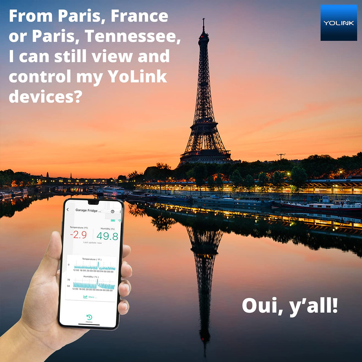 YoLink Smart Plug with Energy Monitoring YS6602 - YoLink Official Imagery - 7