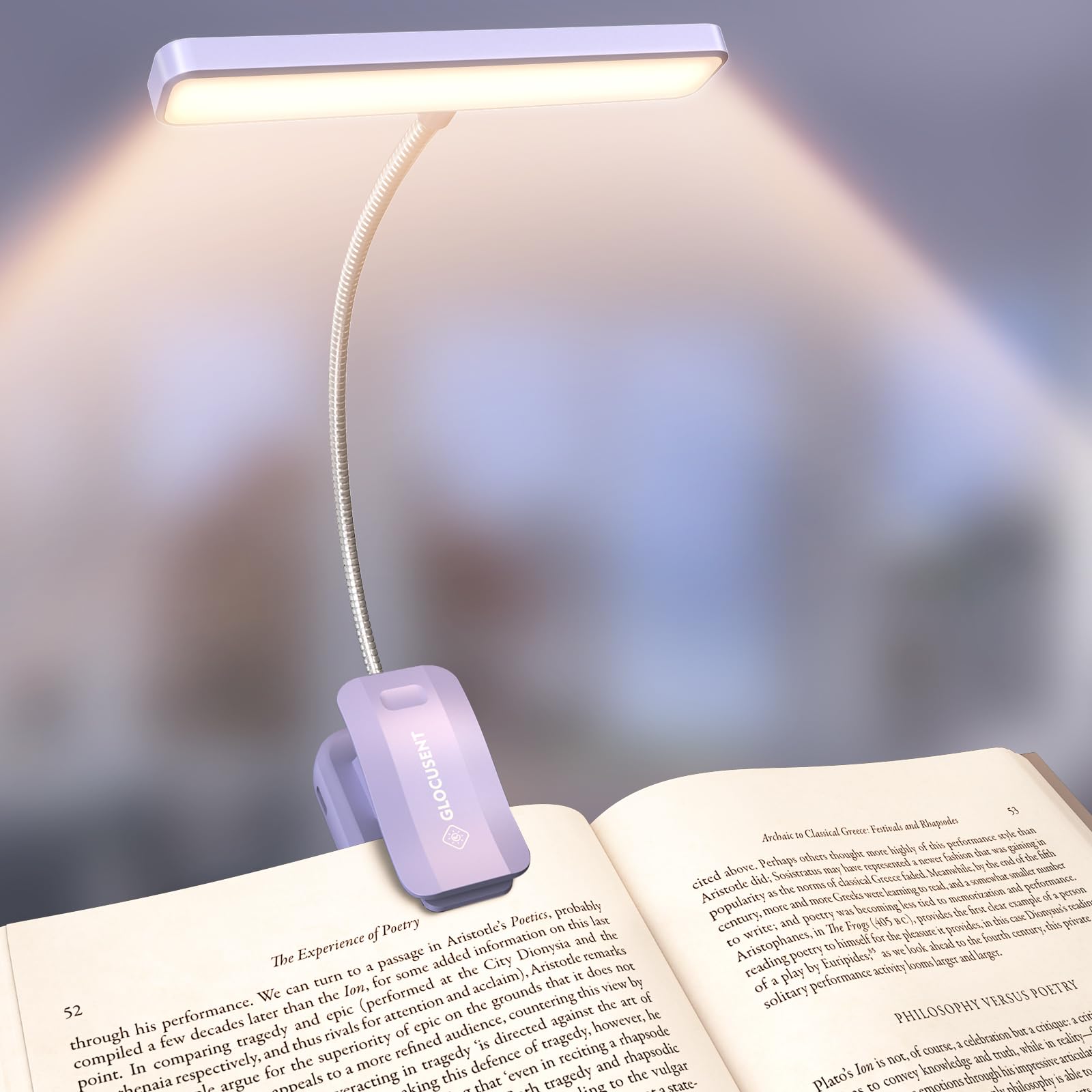 Glocusent 26 LED Reading Lights for Books in Bed, Ideal Gifts for by Glocusent - Angle View 1