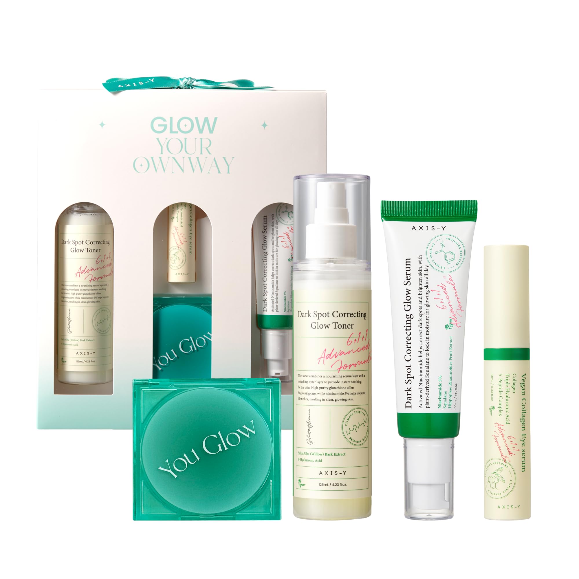 AXIS-Y Lip &amp; Eye Set – Vegan Eye Serum &amp; Vita Glow Lip - AXIS-Y