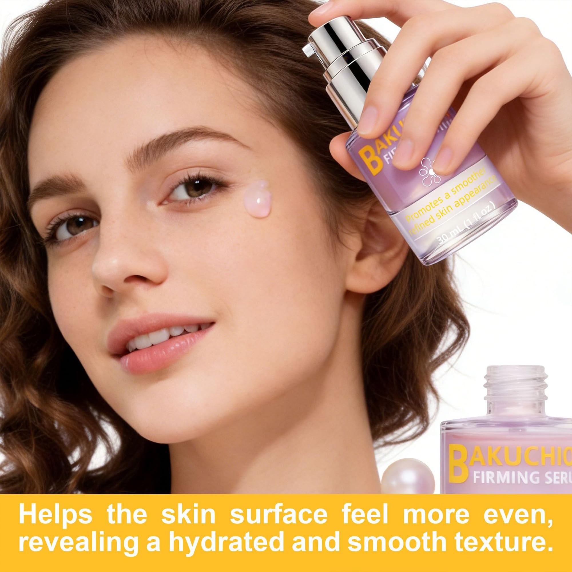 Bakuchiol Serum for Face Organic, Retinol Alternative for Glowing Skin - Generic Official Product View 9