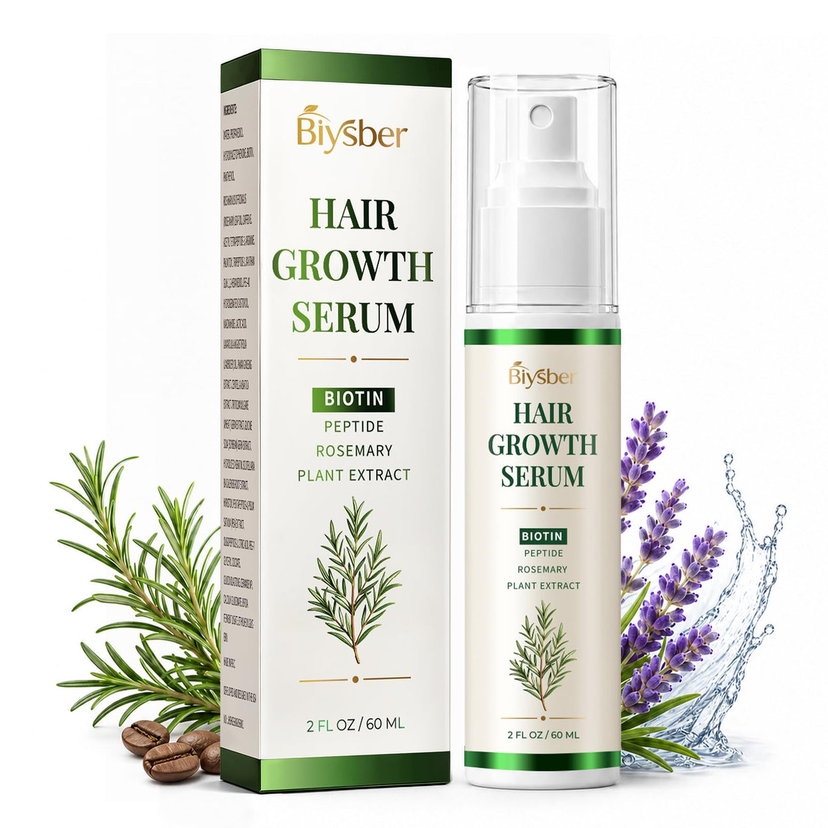 Hair Growth Serum Spray for Women and Men Thinning Hair 2 0 - BIYSBER Official Imagery - 2