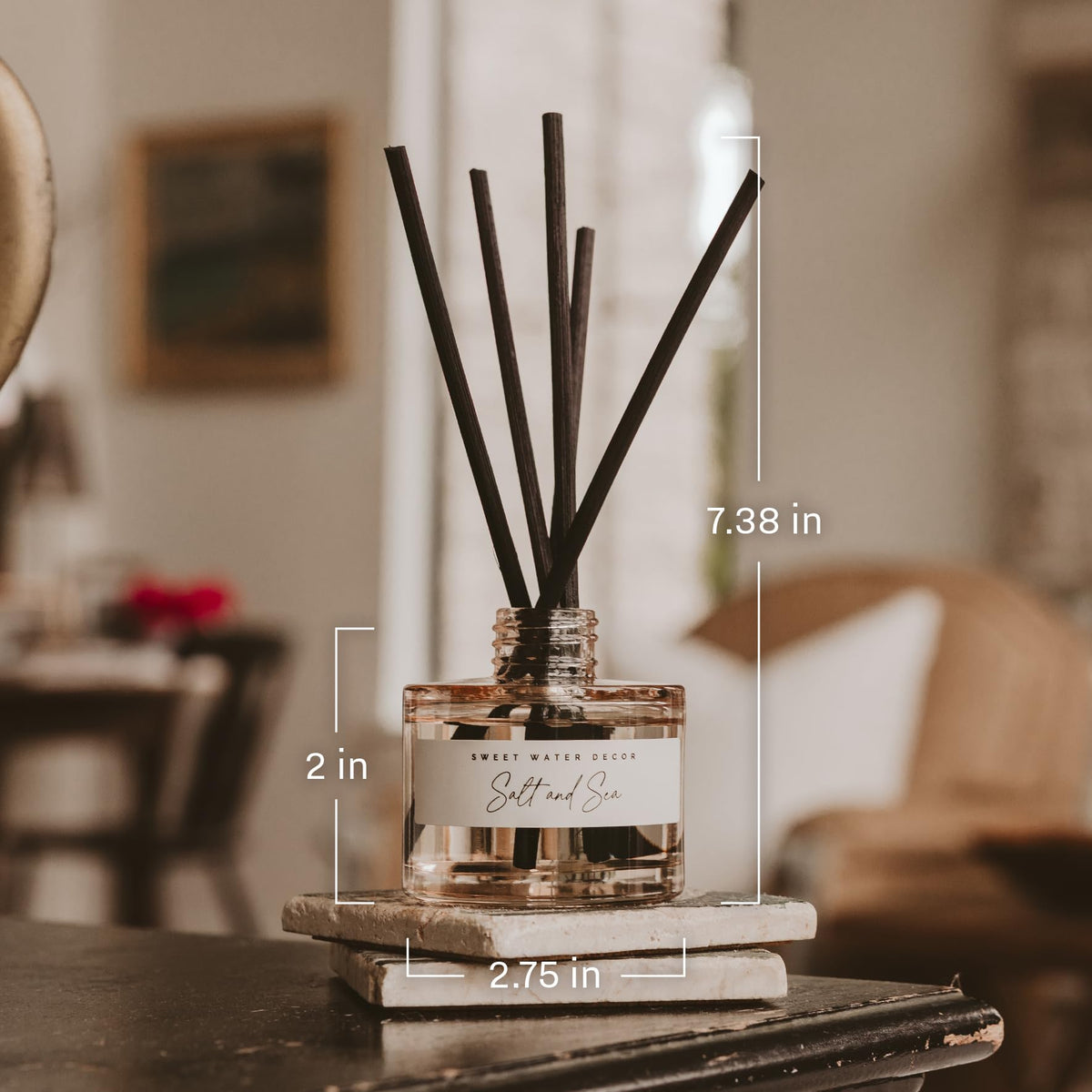 Sweet Water Decor Salt and Sea Reed Diffuser - Sweet Water Decor Official Imagery - 5