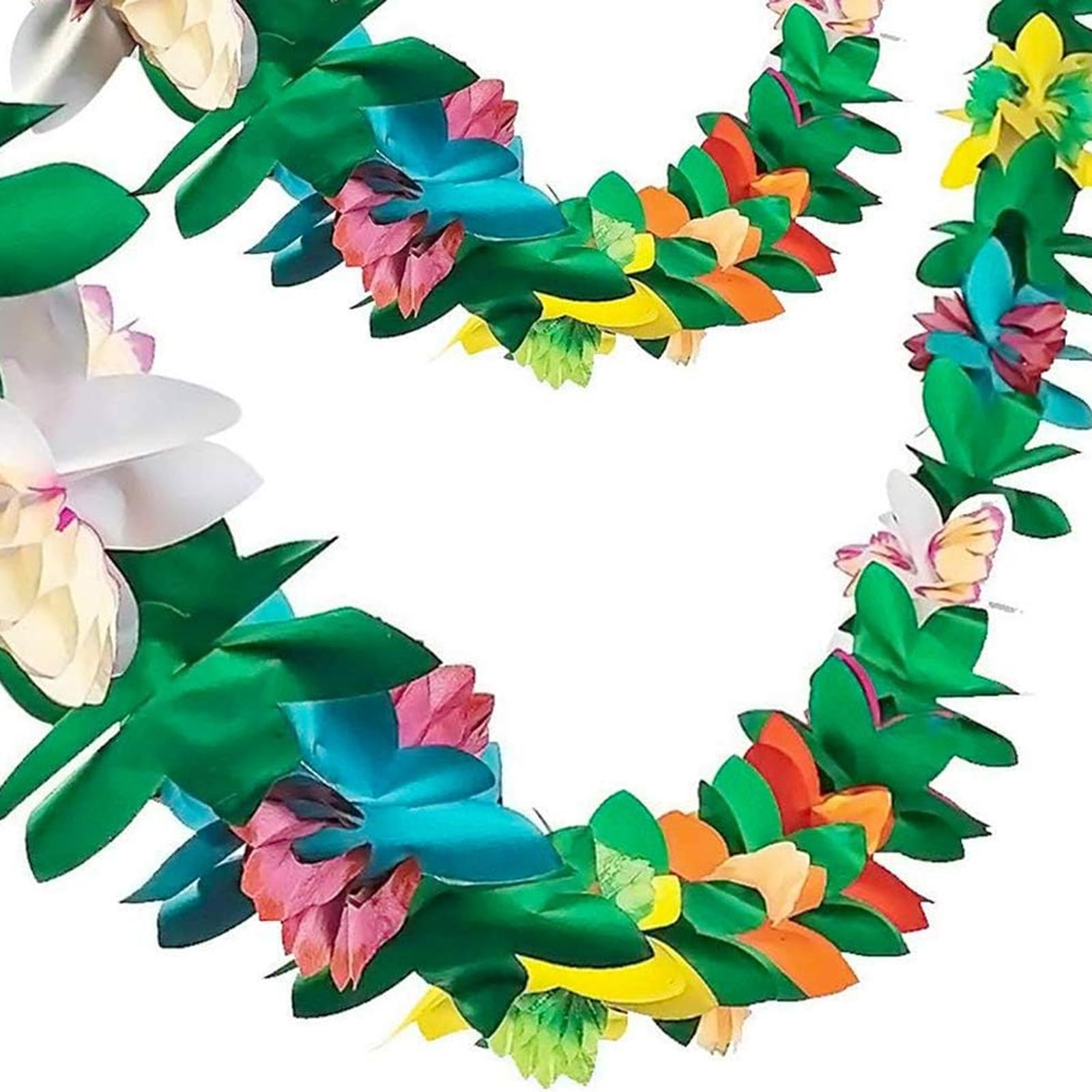 FUTUREPLUSX 2 Pack Tropical Garland Party Decorations, 20ft - Product Imagery