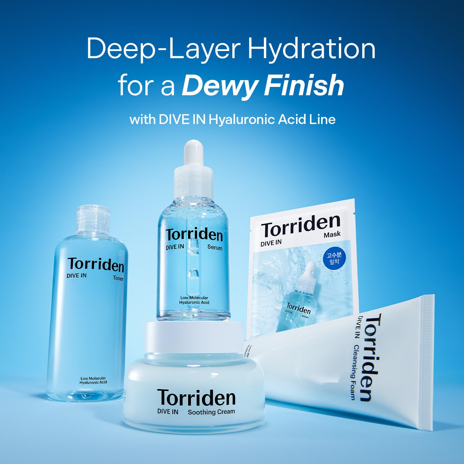 Torriden DIVE IN Hyaluronic Acid Soothing Cream Tube Type - Revitalizing Facial - Torriden Official Product View 9