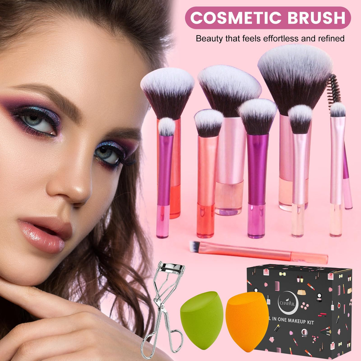 All in One Makeup Kit for Women Full Kit Makeup Gift Set - CHAFFUL Official Imagery - 8