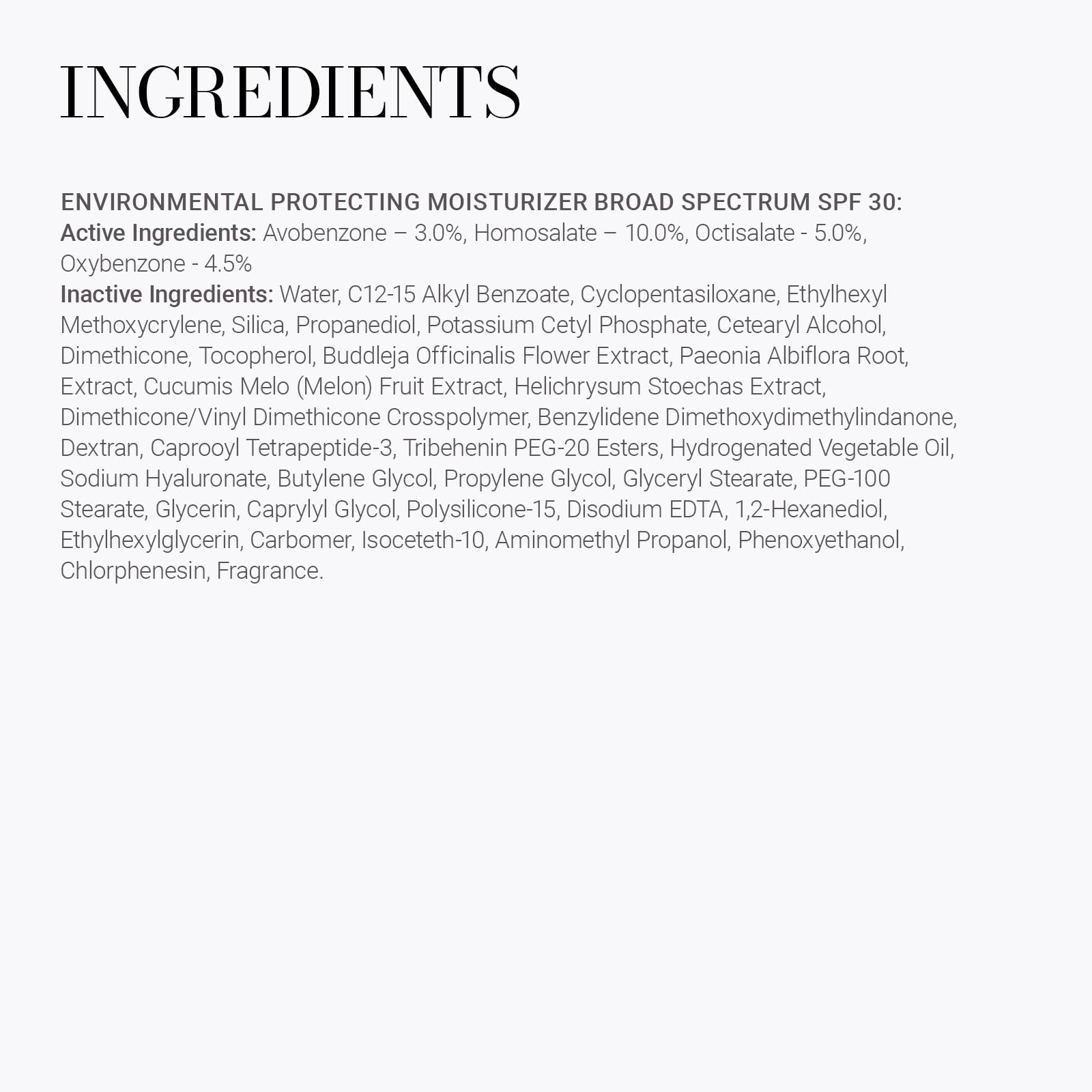 Meaningful Beauty Environmental Protecting Moisturizer Broad Spectrum SPF 30 - Elefair Tech Official Product View 8