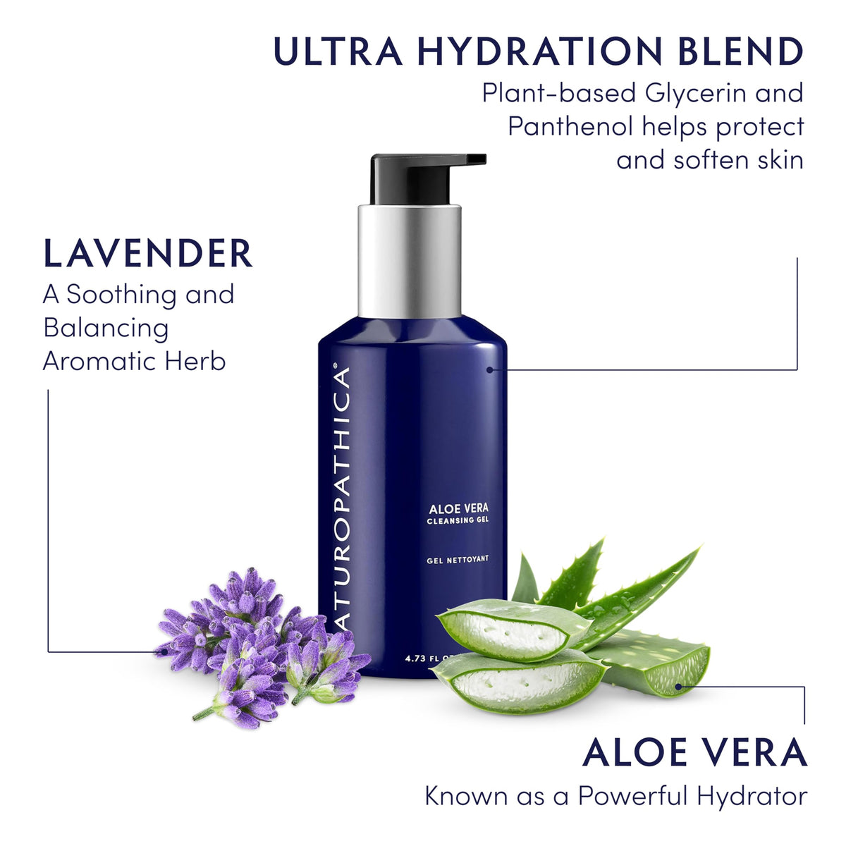 Naturopathica Aloe Vera Cleansing Gel 4 73 fl oz - Naturopathica Official Imagery - 4