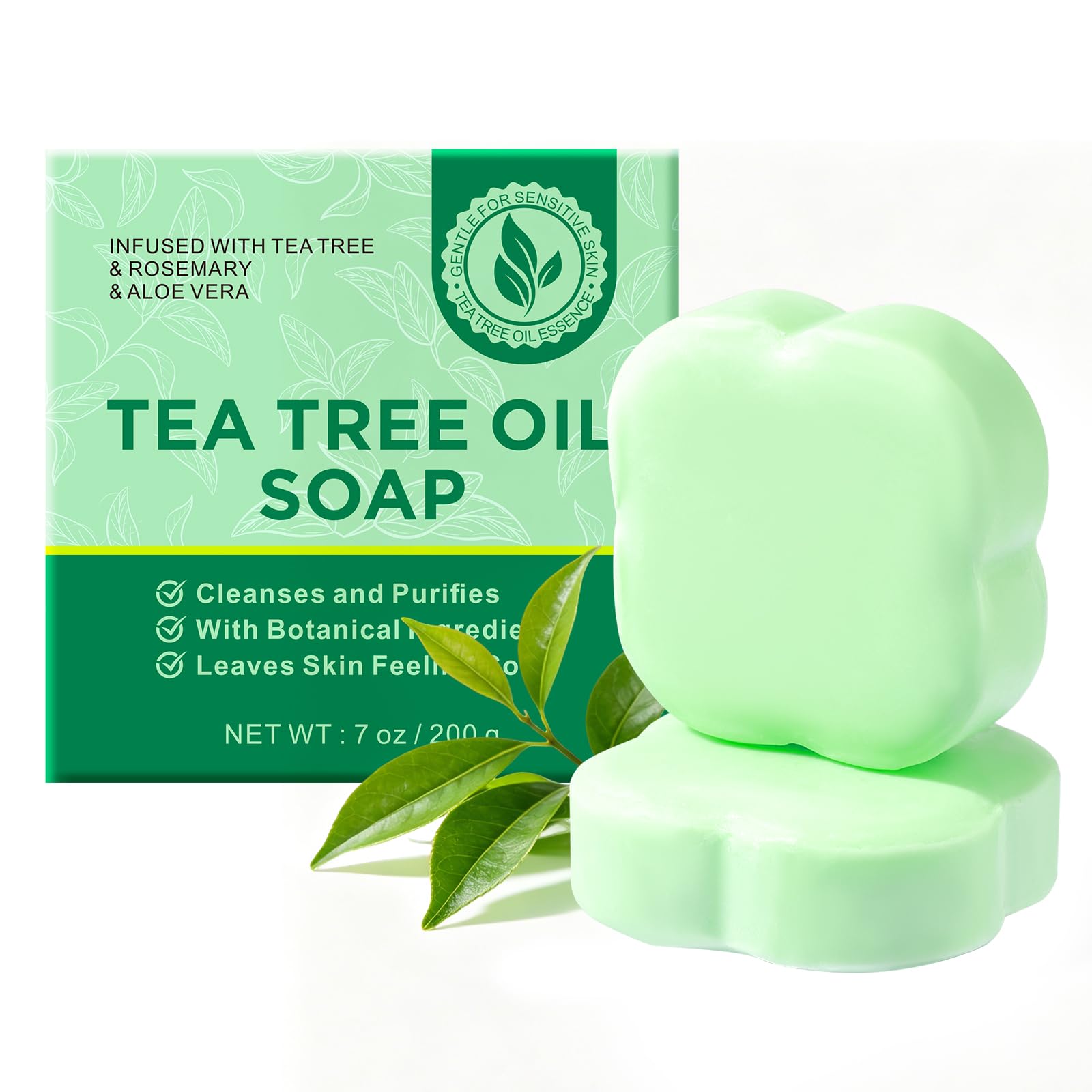 YAFUSIPE Salicylic Acid Scrub Soap, Face Bath Soap Bar with Glycolic Acid Tea - YAFUSIPE Official Product View 10