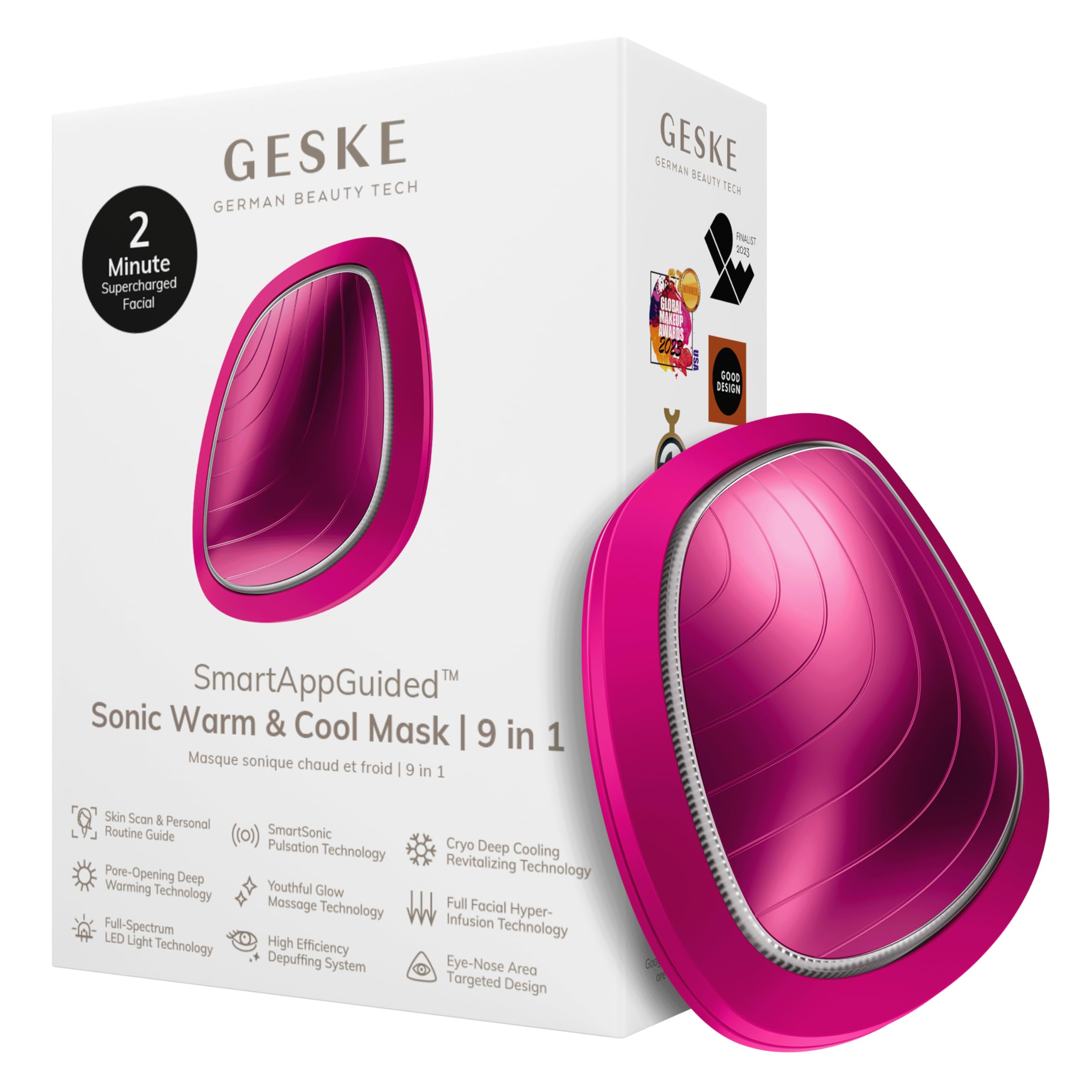 GESKE SmartAppGuided™ Sonic Warm &amp; Cool Mask - GESKE