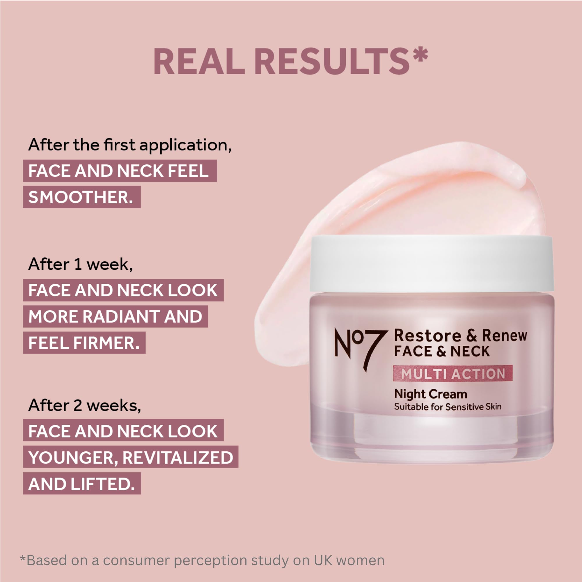 No7 Restore &amp; Renew Face &amp; Neck Sculpting Skincare - No7