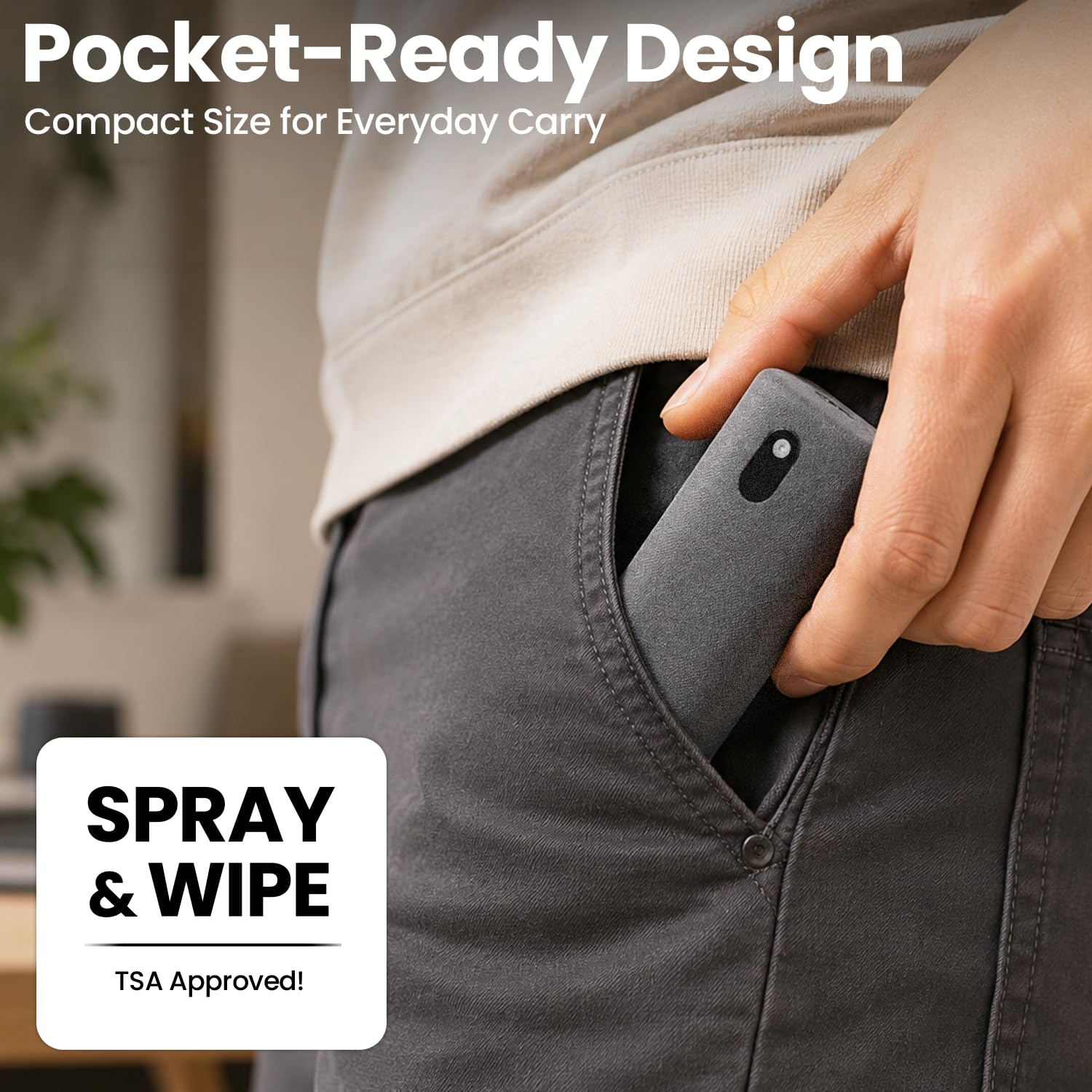 EVEO Car Screen Cleaner Spray and Wipe -2-in-1 iPad Accesories La by EVEO - Angle View 7