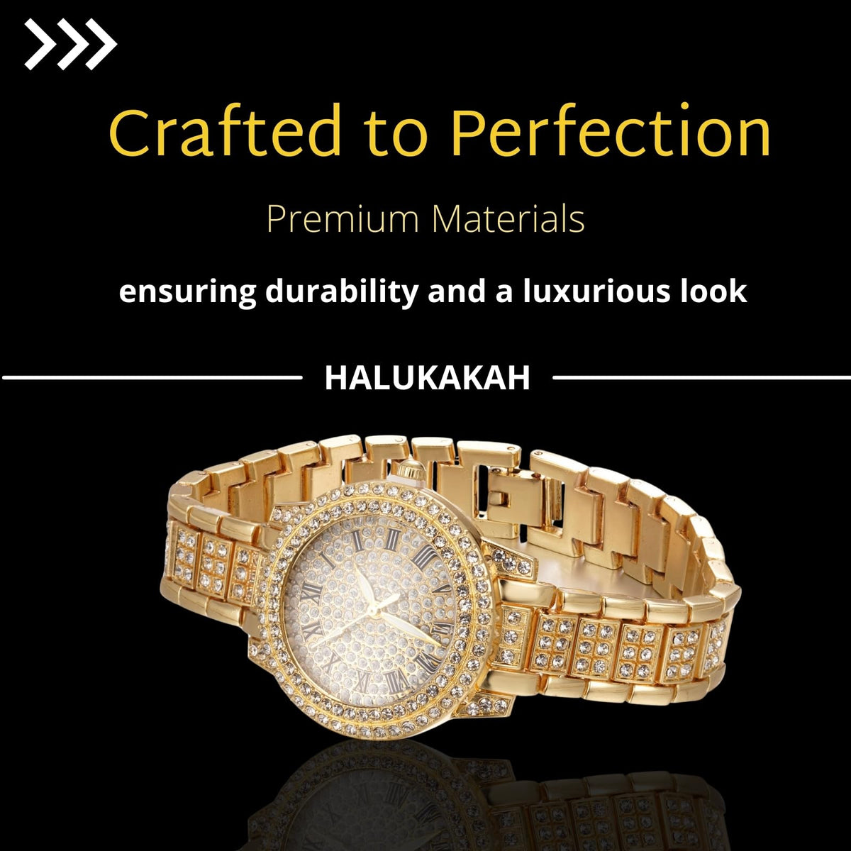 Halukakah Diamonds Watch Iced Out for Boy Teens Kids - Halukakah Official Imagery - 5