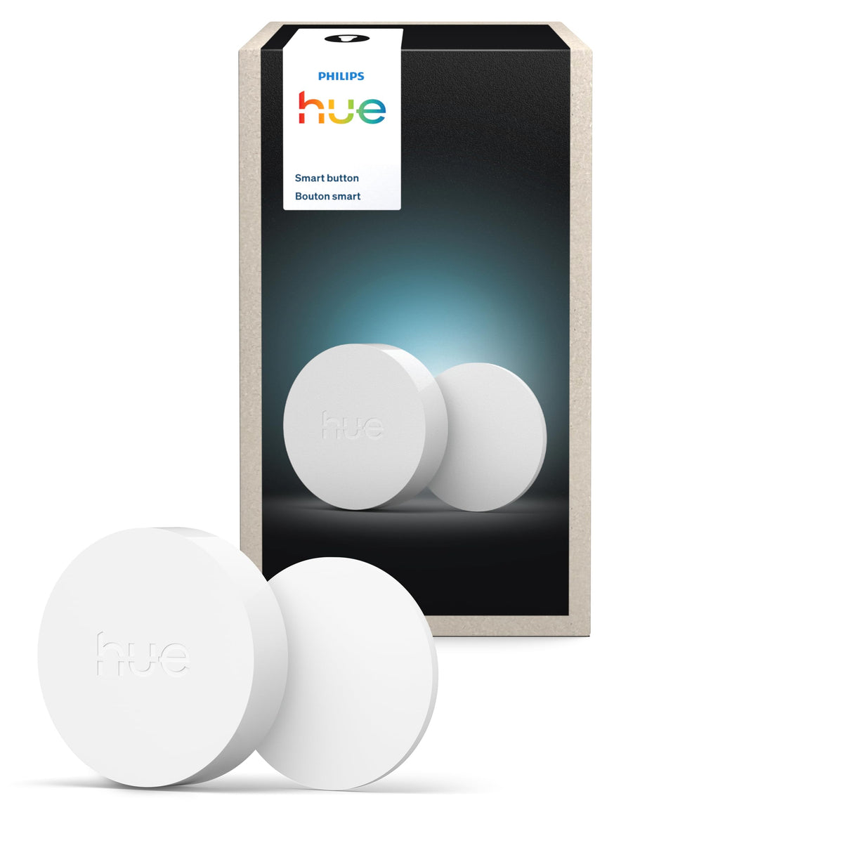 PHILIPS Hue Wireless Smart Light Switch Button White 1 Pack - Premium Selection Official Imagery - 2