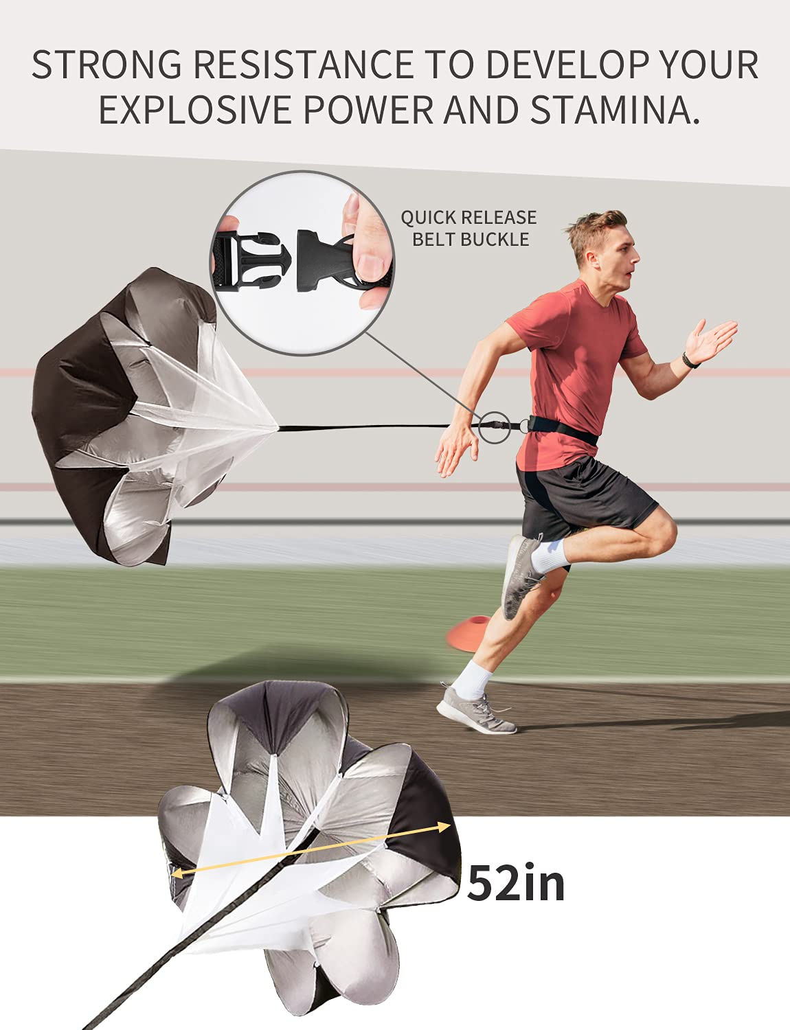 GHB Soccer Agility Training Equipment 6 Agility Poles - GHB Official Imagery - 5