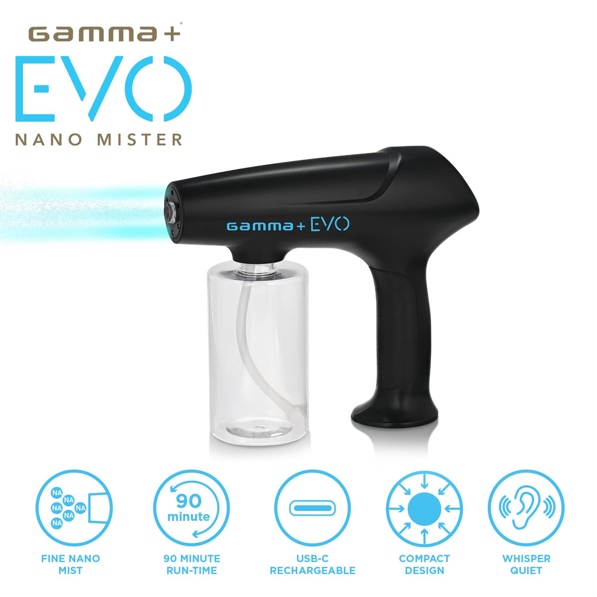 GAMMA Evo Nano Mister Cordless Portable Water Sprayer - Premium Selection Official Imagery - 3