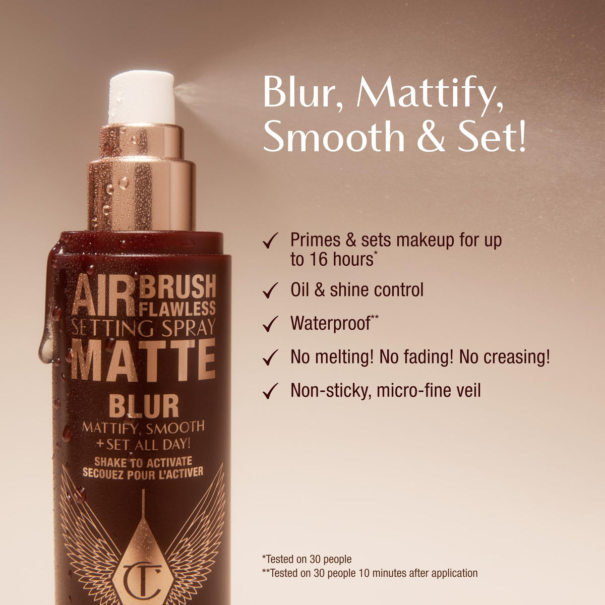 Charlotte Tilbury Airbrush Flawless Matte Setting Spray Ulta - Premium Selection Official Imagery - 3