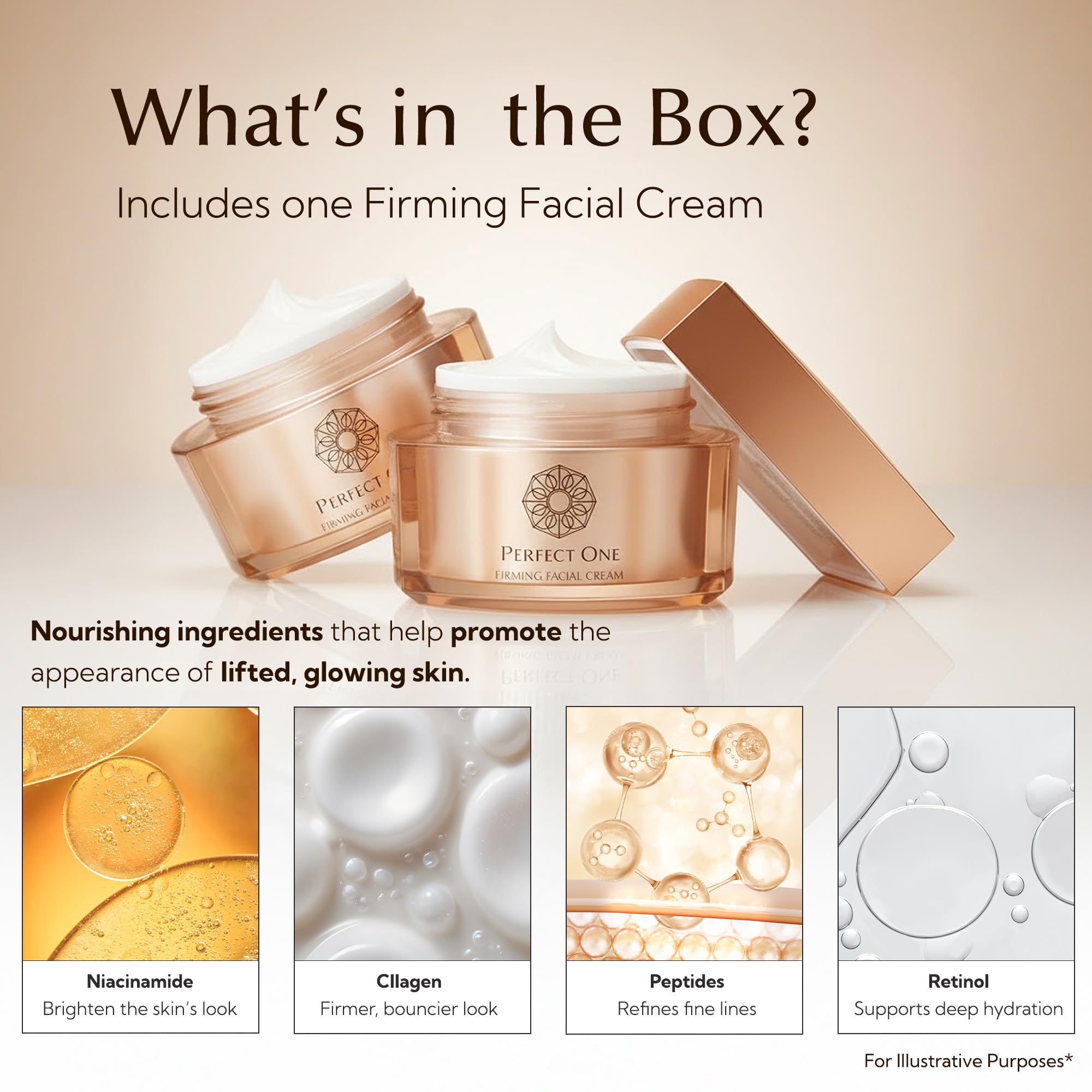 PERFECT ONE Firming Face Cream Anti Aging Collagen - PERFECT ONE Official Imagery - 3
