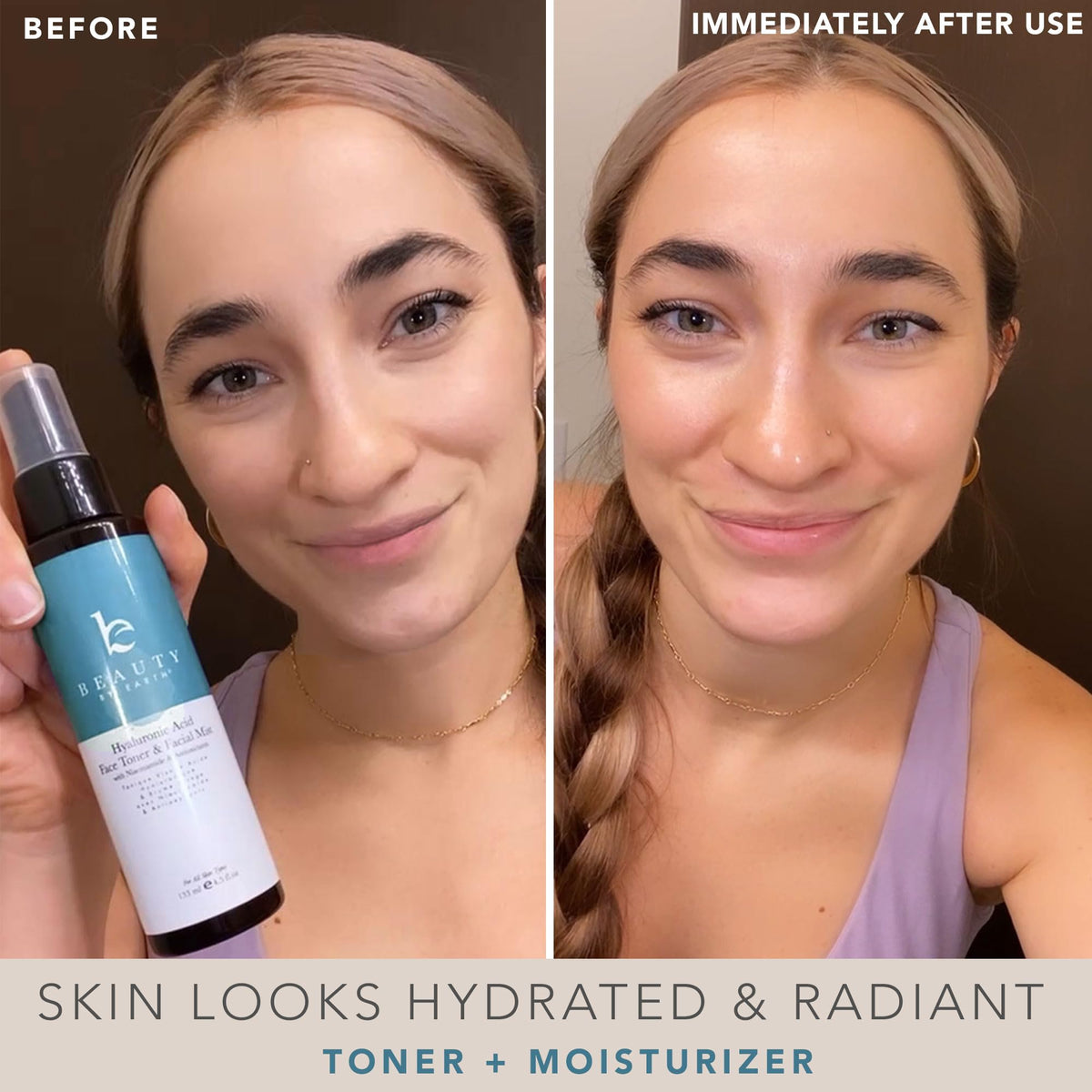 Hyaluronic Acid Toner for Face - Beauty by Earth Official Imagery - 3
