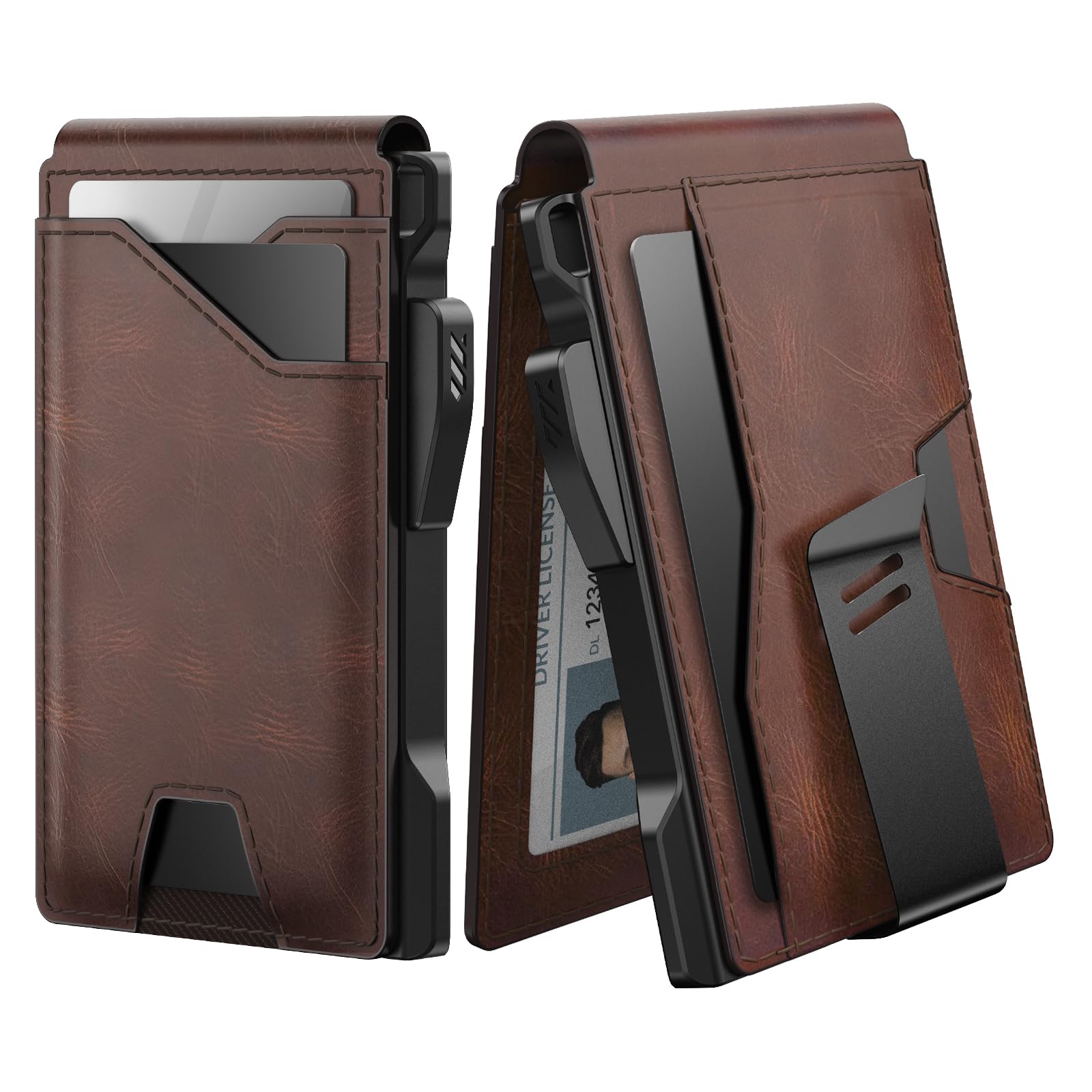 typecase Tactical Wallet for Men – RFID Slim Leather Card Holder