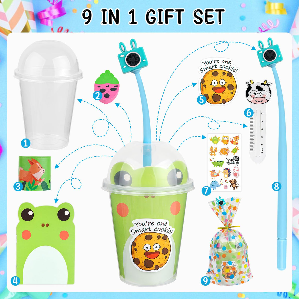 Return Gifts for Birthday Party 12 Pack Birthday Goodie Bags - Mepmela Official Imagery - 7