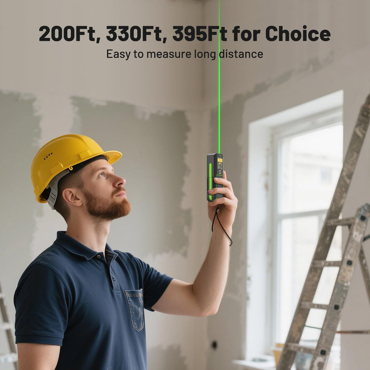 Huepar Bluetooth Green Laser Measuring Tool 330FT S100 G BT - Huepar Official Imagery - 6