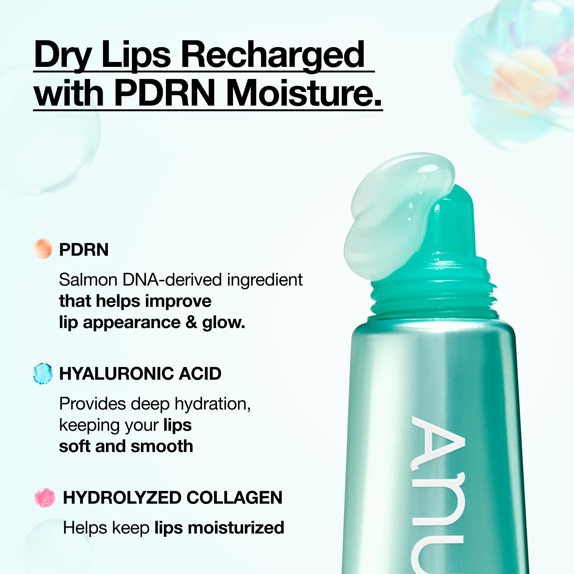 Anua PDRN Lip Serum, 0.33 fl.oz - ANUA Official Product View 4