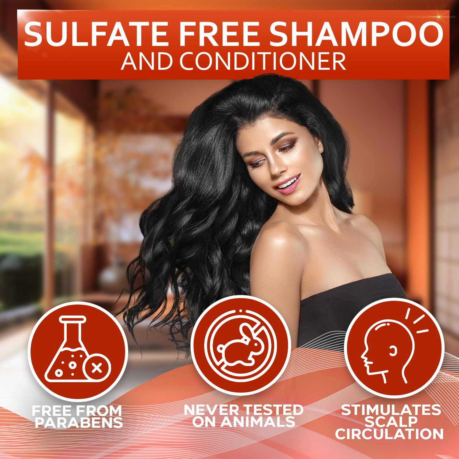 BELLISSO Batana Oil Shampoo and Conditioner Set - Thickening Hair Products and - BELLISSO Official Product View 4