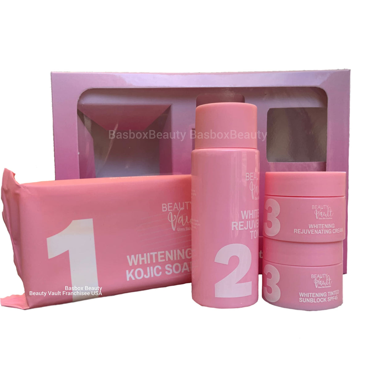 Maintenance Set with Pearl Sunblock - Beauty Vault Official Imagery - 3