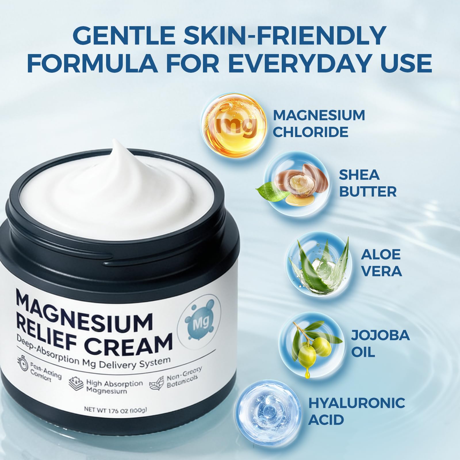 Nichalous Magnesium Joint Relief Cream 1.76oz
