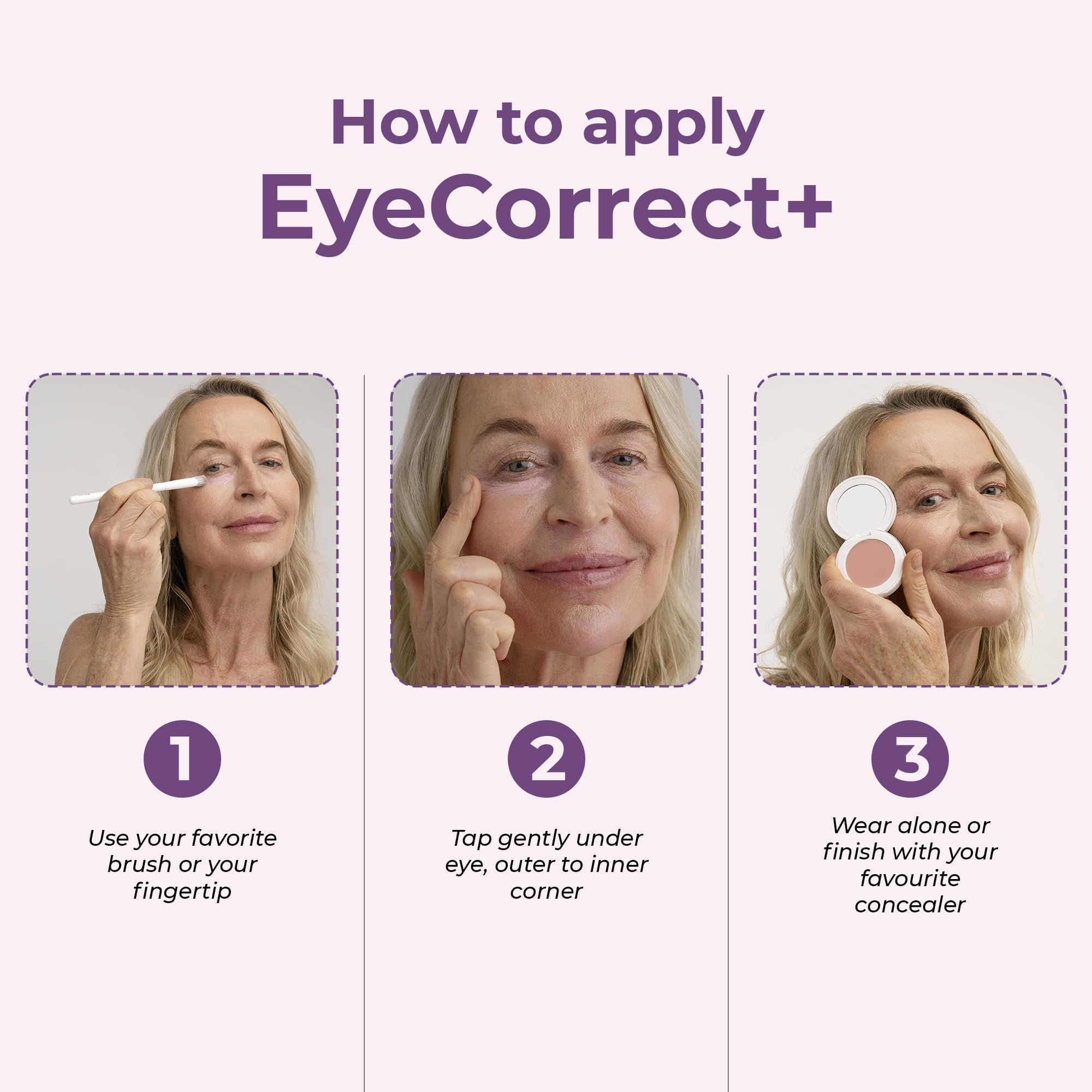 Rumi Cosmetiques EyeCorrect Under Eye Brightener for Older - Rumi Cosmetiques Official Imagery - 5