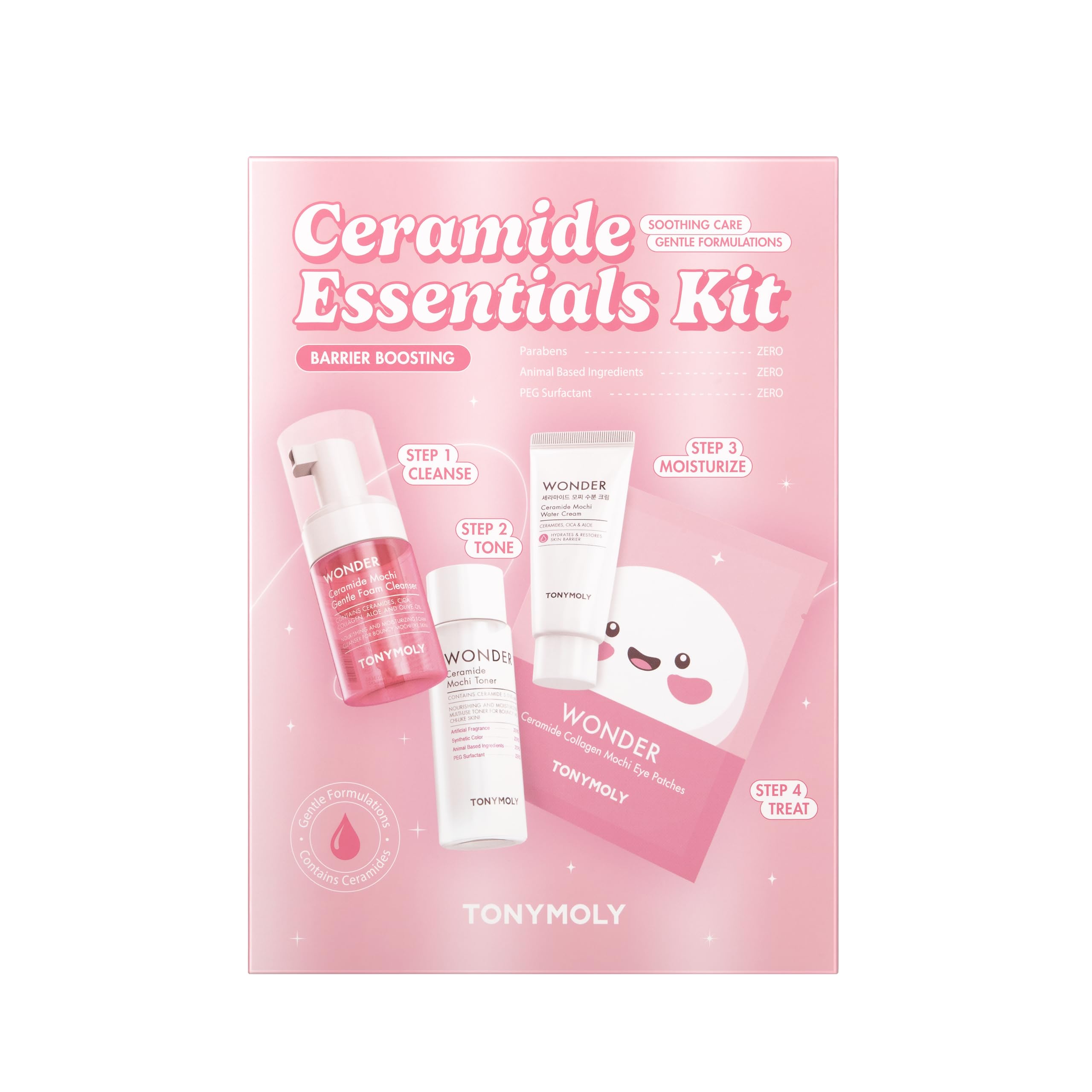 TONYMOLY Wonder Ceramide Mochi Essentials Set - TONYMOLY