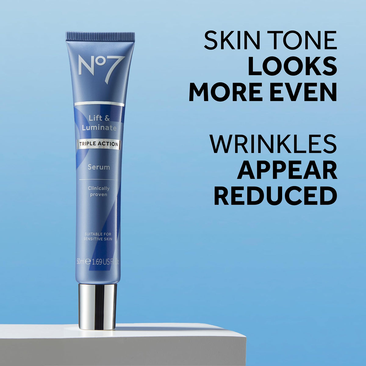 No7 Lift Luminate Triple Action Face Serum 50ml - No7 Official Imagery - 3