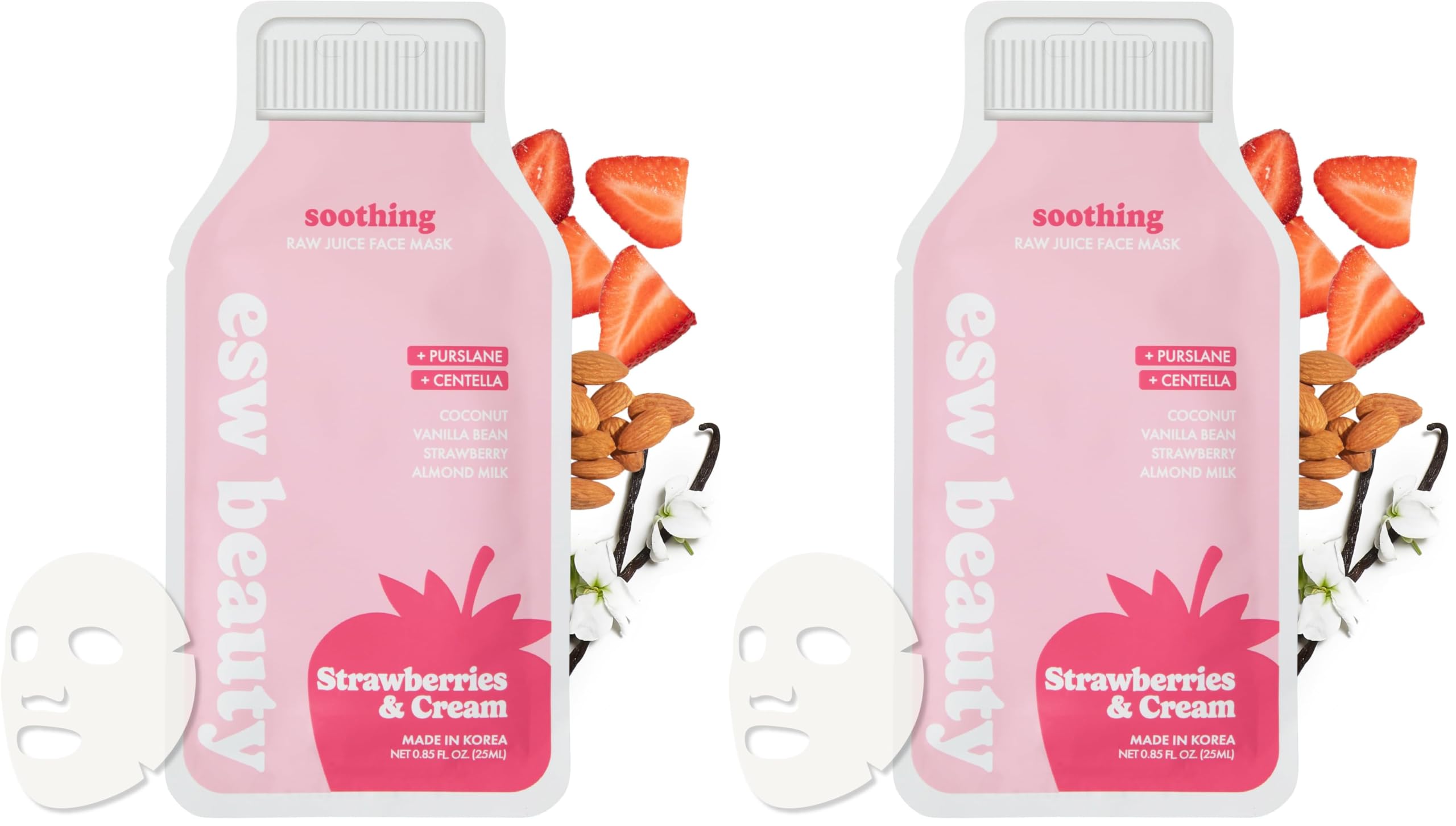 ESW Beauty Pumpkin Spice Oat Milk Face Mask, Korean Skin Care, 1 - ESW Beauty