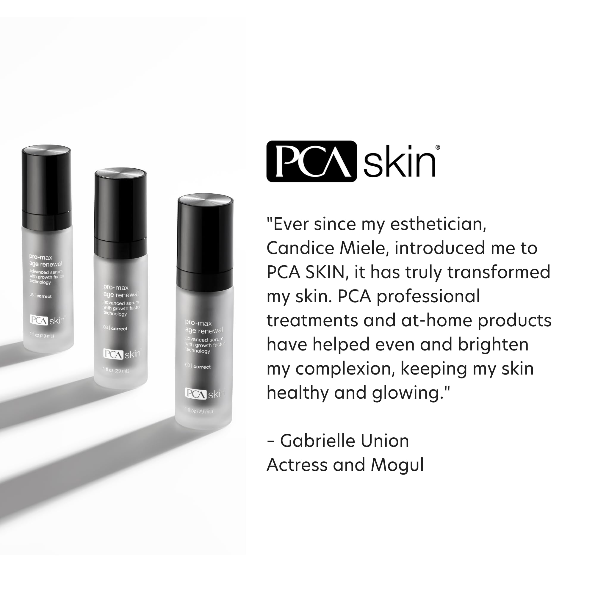 PCA SKIN Pro Max Age Renewal Firming Anti Aging Face Serum, 1 oz - PCA SKIN